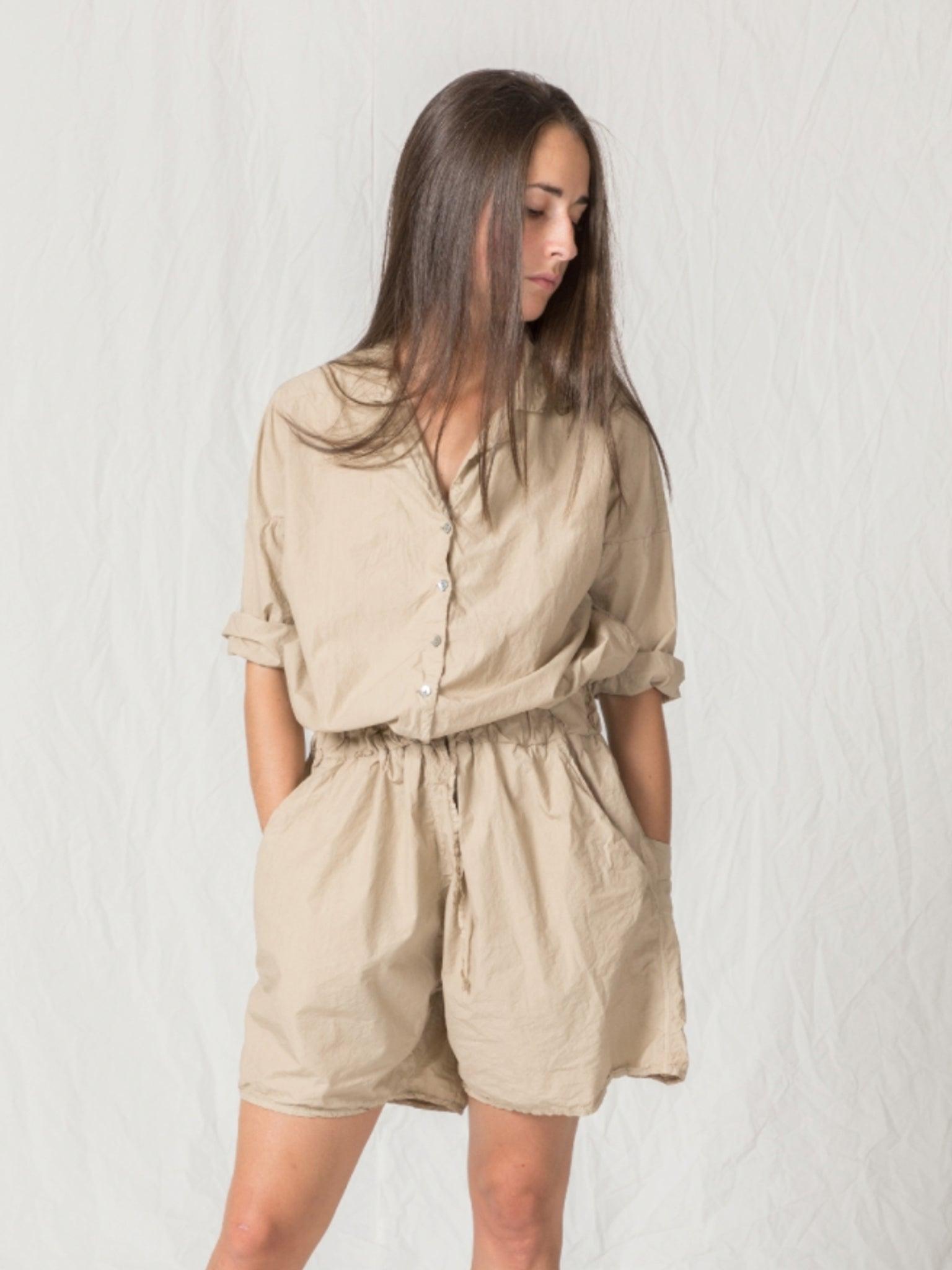 Namu Shop - Album di Famiglia Short Jumpsuit TC - Desert