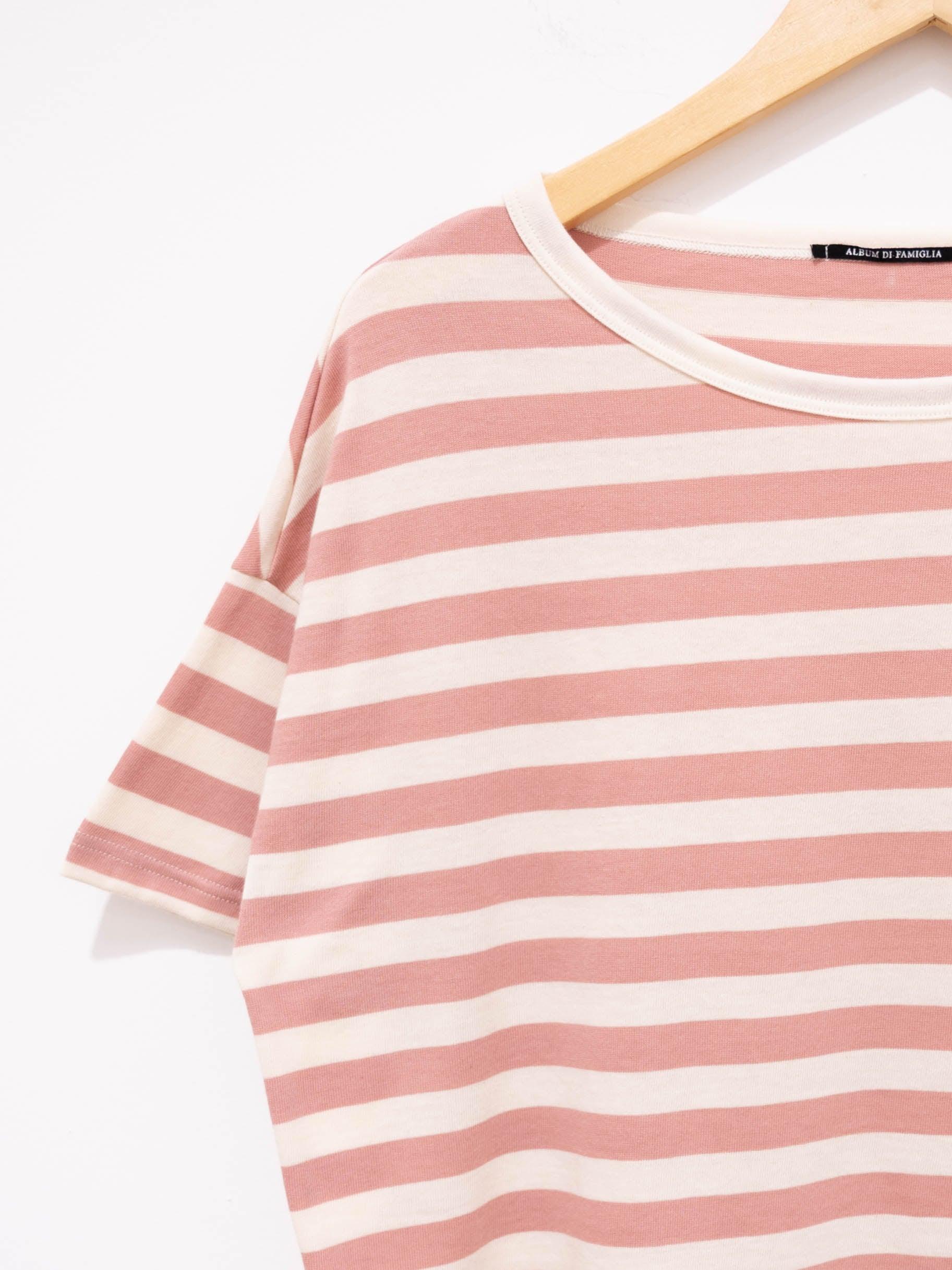 Namu Shop - Album di Famiglia T-Shirt Riga - Pink