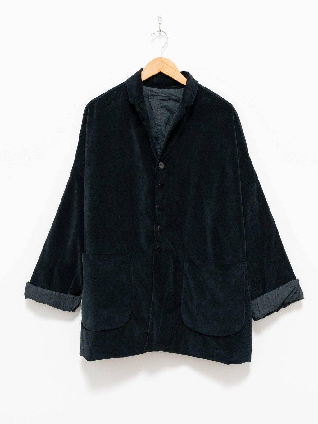 Namu Shop - Album Di Famiglia Velvet Big Blazer - Black