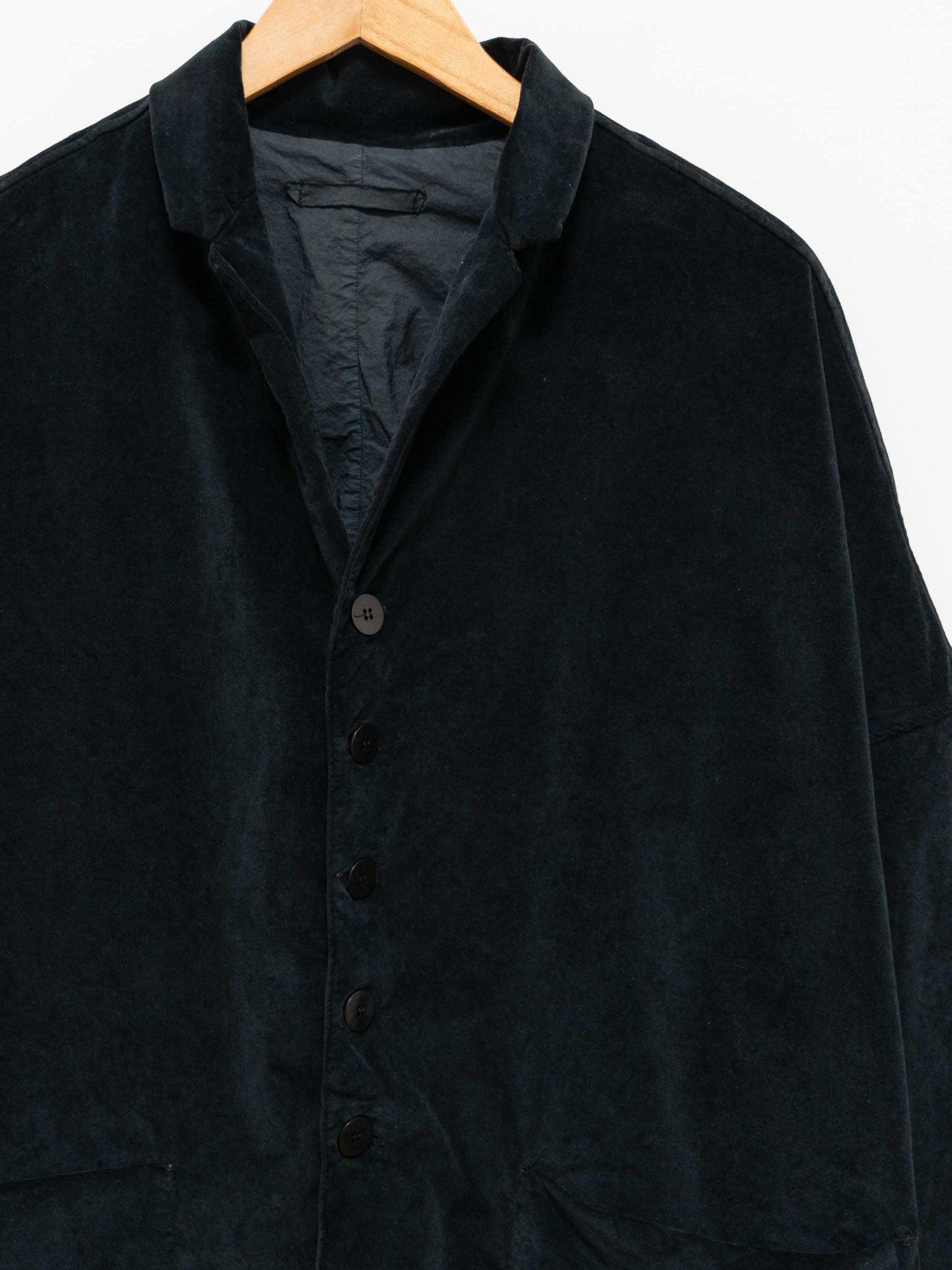 Namu Shop - Album Di Famiglia Velvet Big Blazer - Black