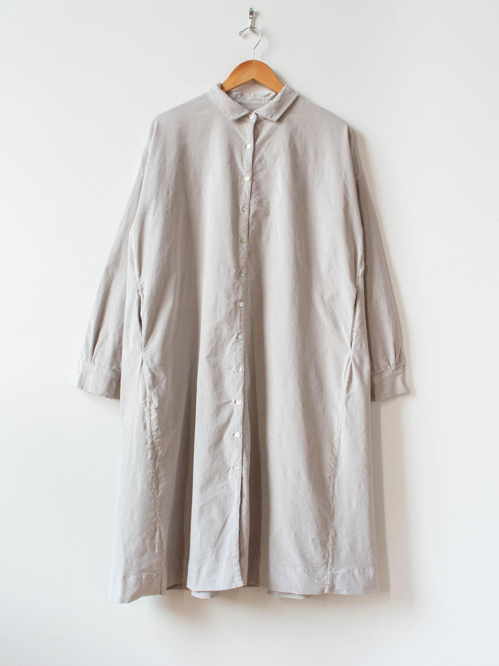 Namu Shop - Album di Famiglia Velvet Collar Dress - Capuccino (restocked)