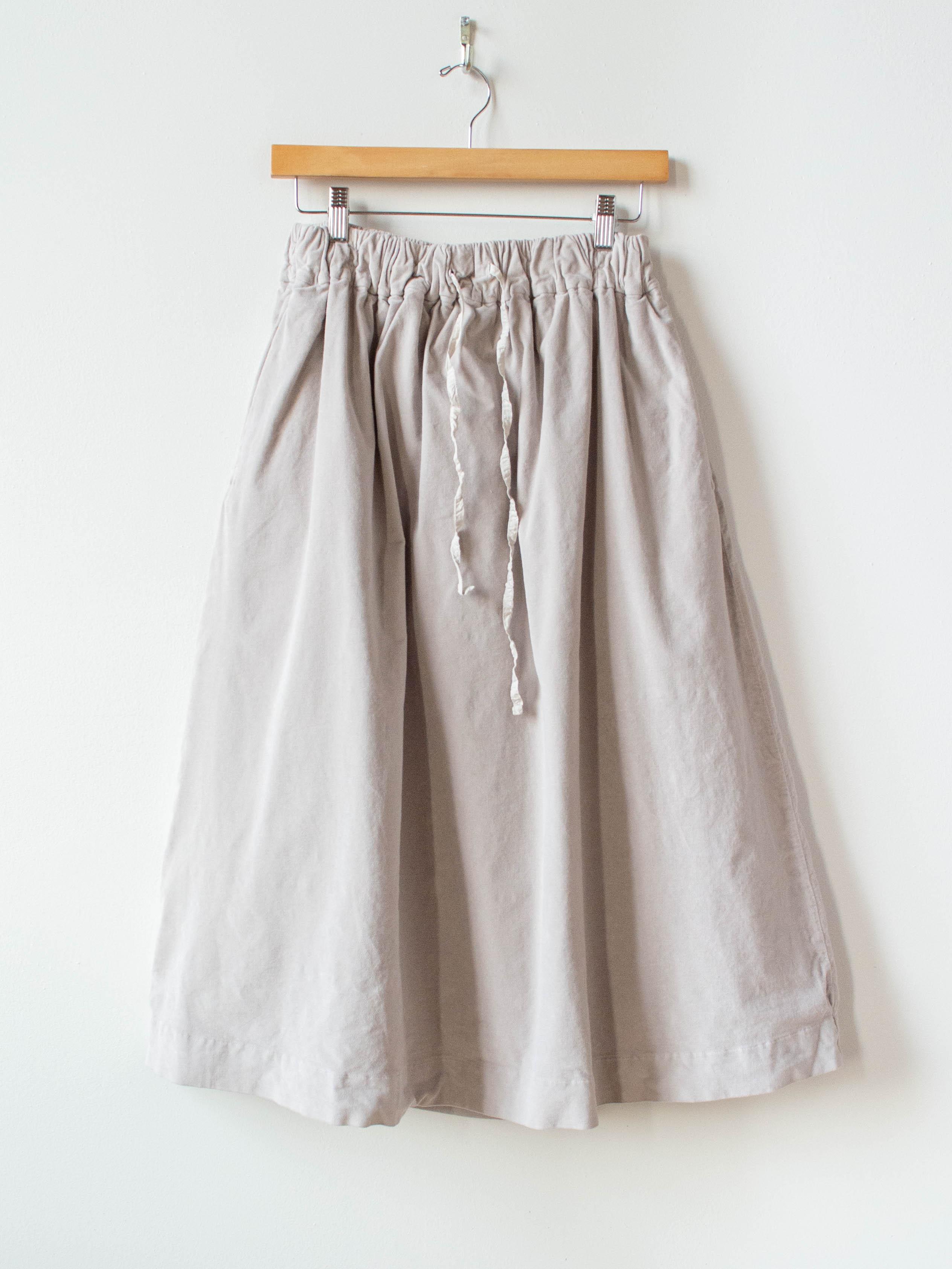Namu Shop - Album di Famiglia Velvet Double Skirt - Cappuccino