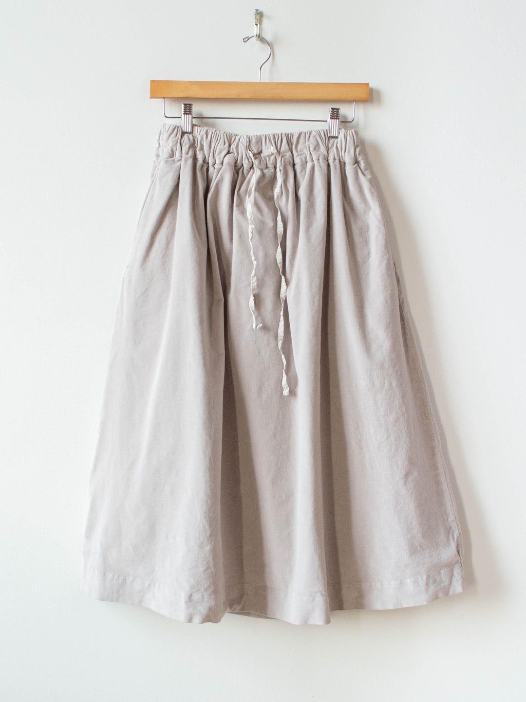 Namu Shop - Album di Famiglia Velvet Double Skirt - Cappuccino