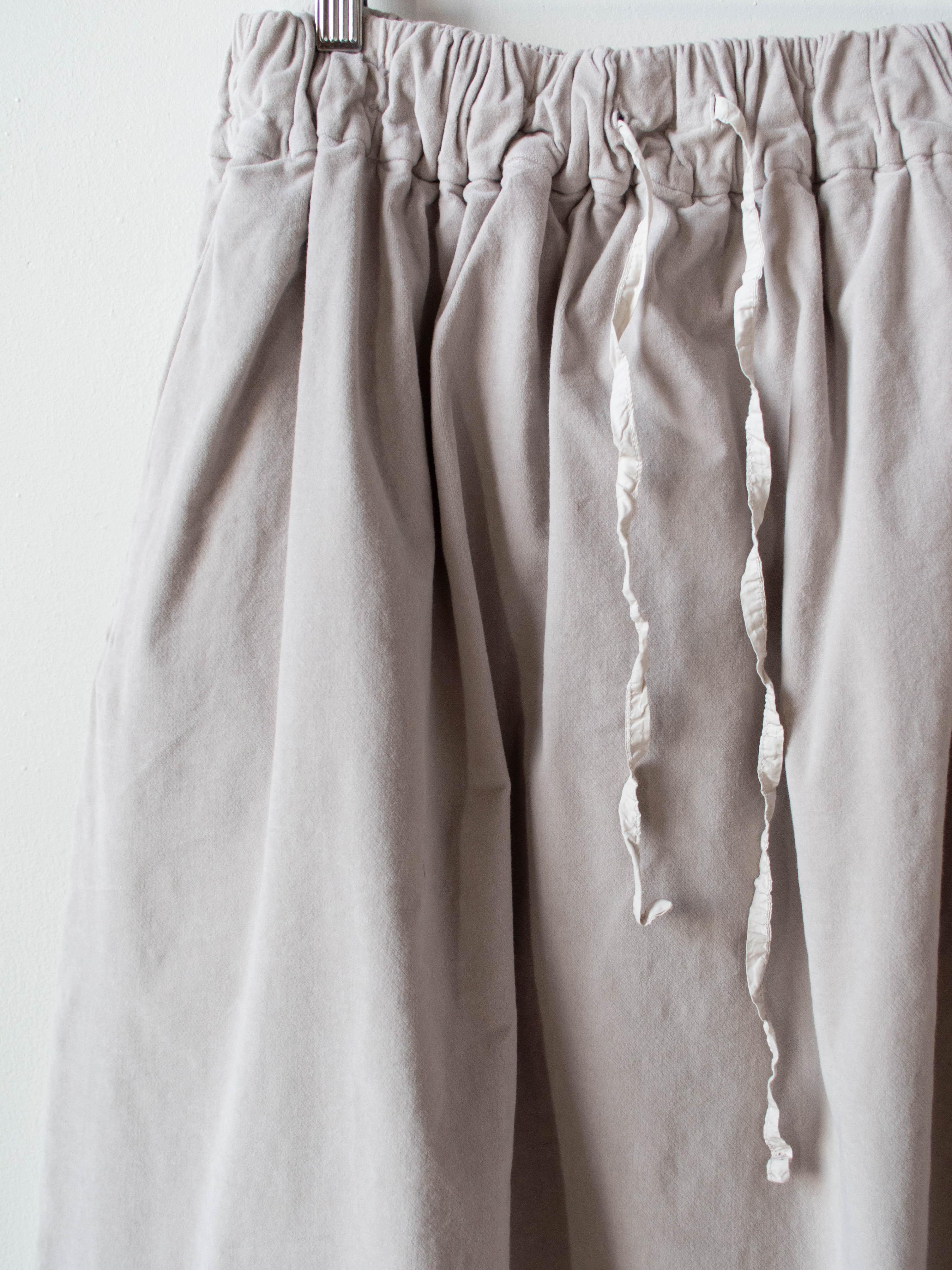 Namu Shop - Album di Famiglia Velvet Double Skirt - Cappuccino