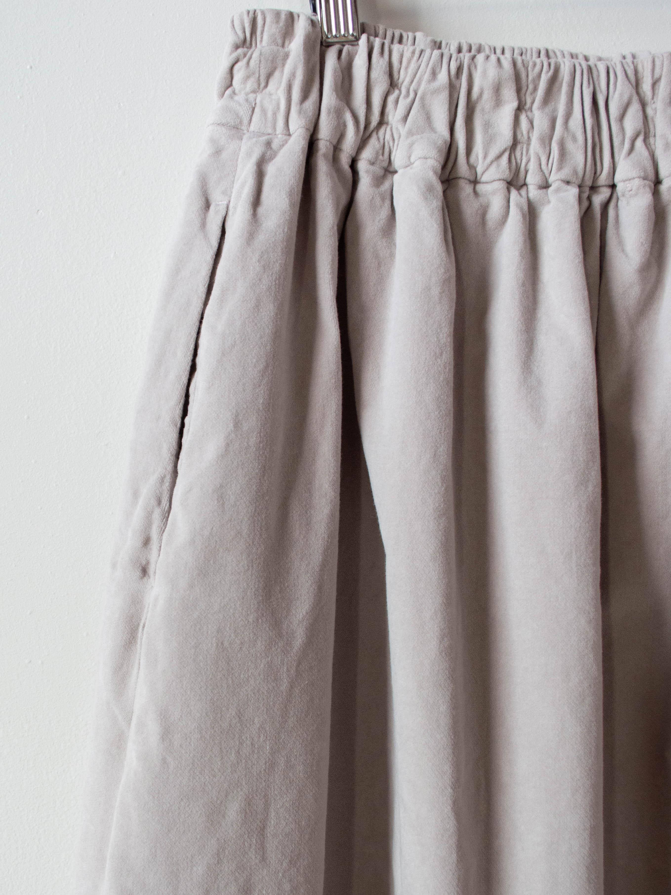 Namu Shop - Album di Famiglia Velvet Double Skirt - Cappuccino