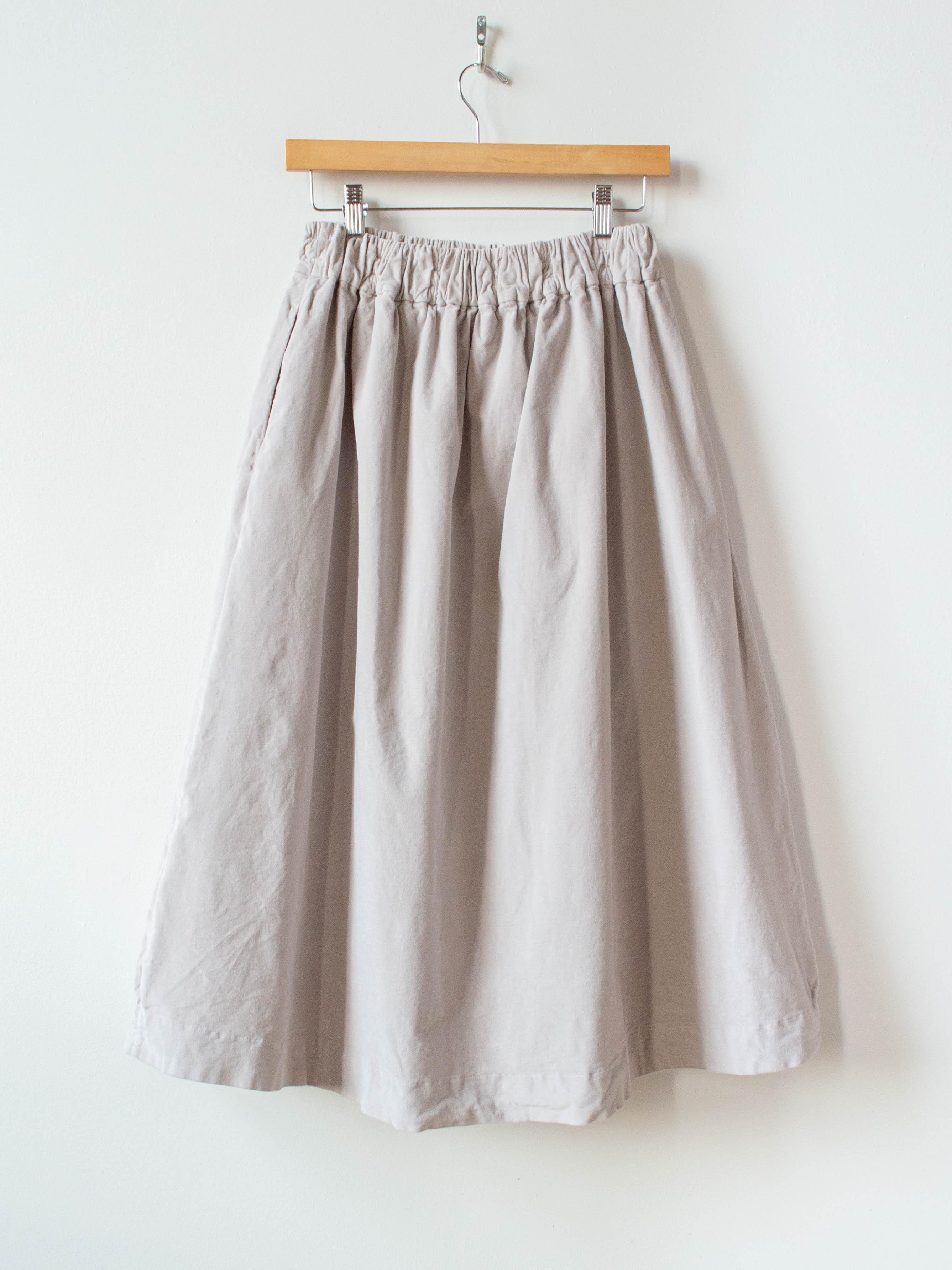 Namu Shop - Album di Famiglia Velvet Double Skirt - Cappuccino