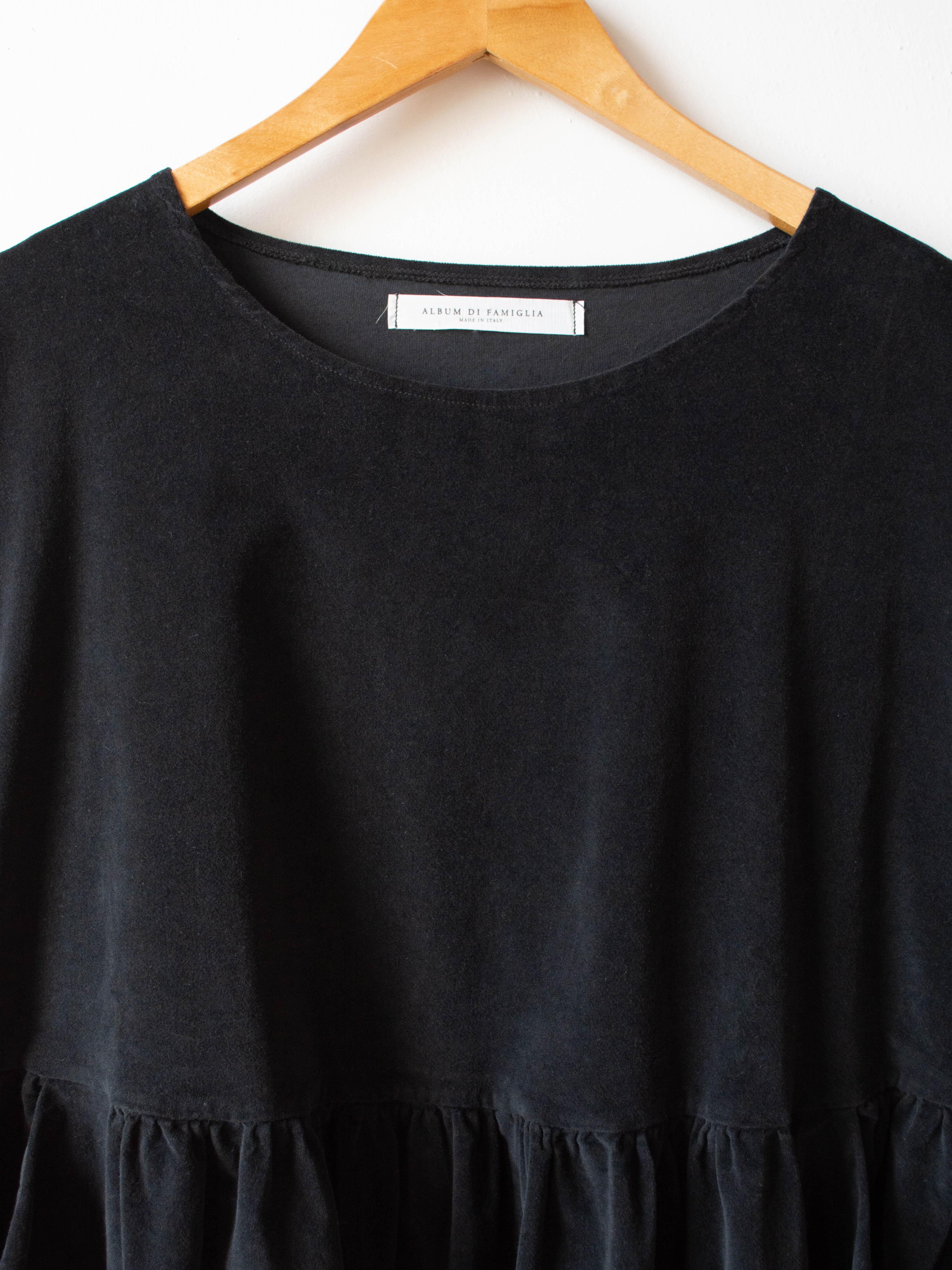 Namu Shop - Album di Famiglia Velvet Dress - Black
