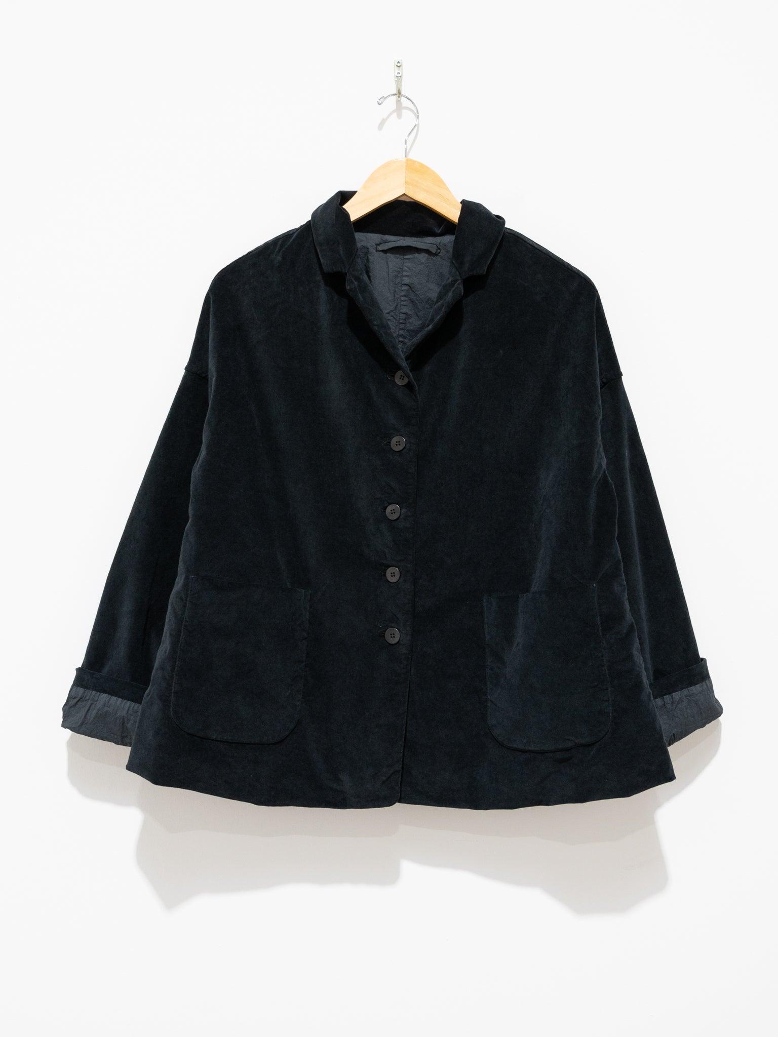 Namu Shop - Album di Famiglia Velvet Loose Blazer - Black