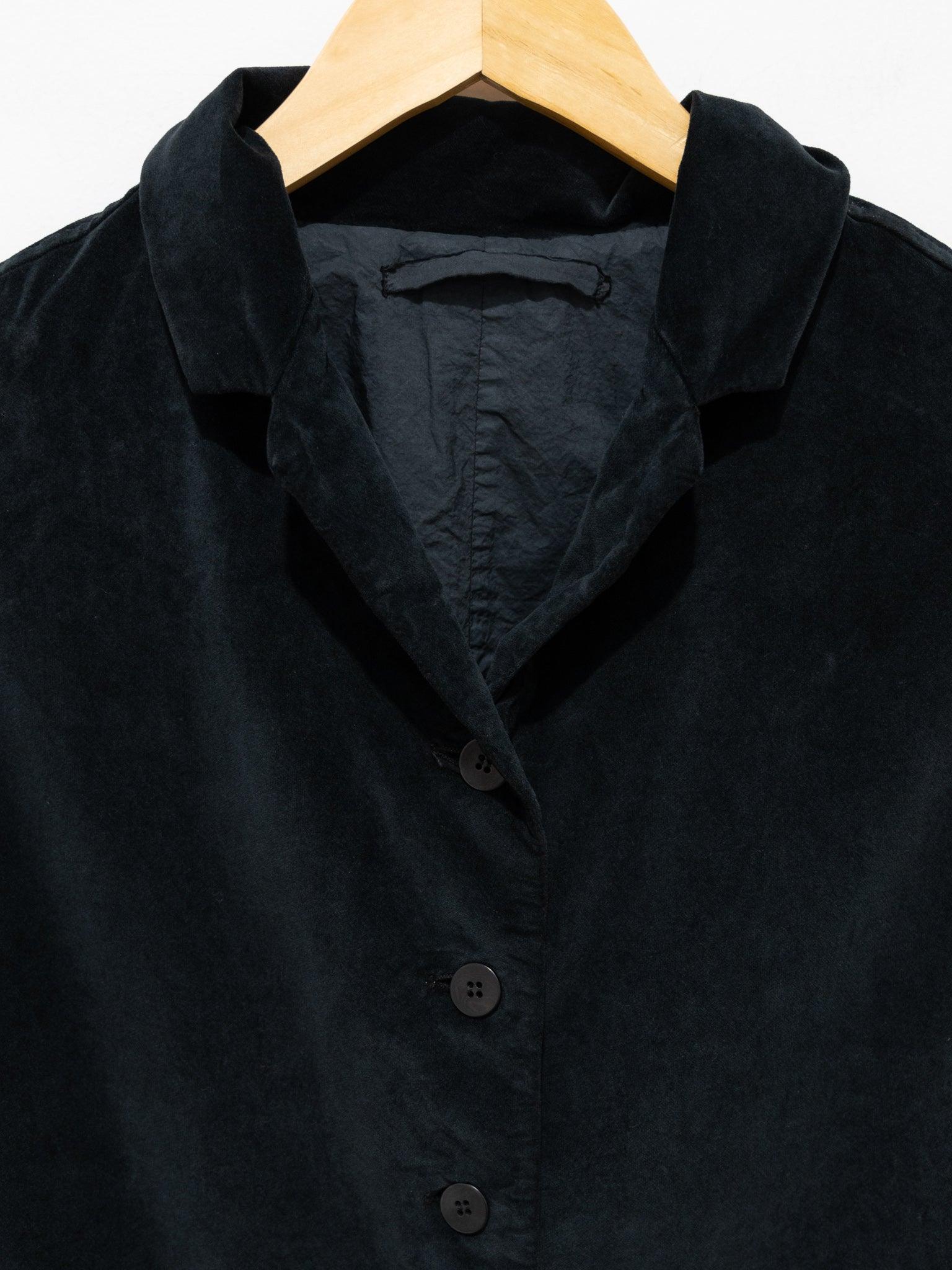 Namu Shop - Album di Famiglia Velvet Loose Blazer - Black