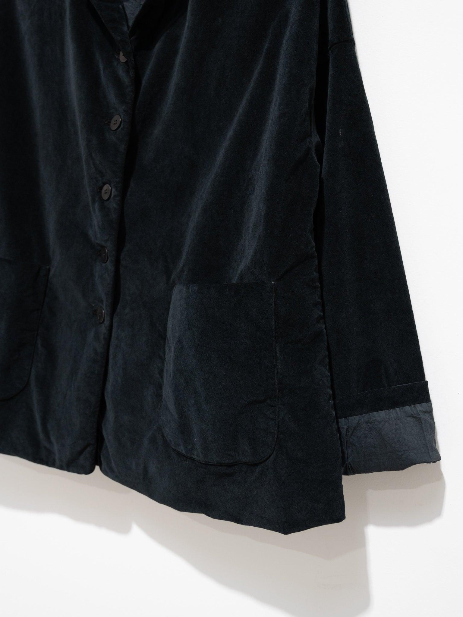 Namu Shop - Album di Famiglia Velvet Loose Blazer - Black