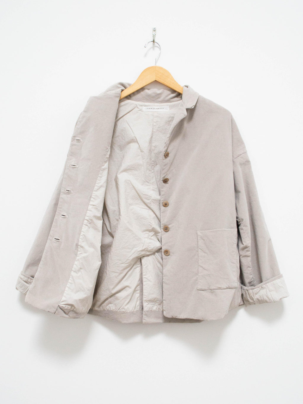 Namu Shop - Album di Famiglia Velvet Loose Blazer - Cappuccino