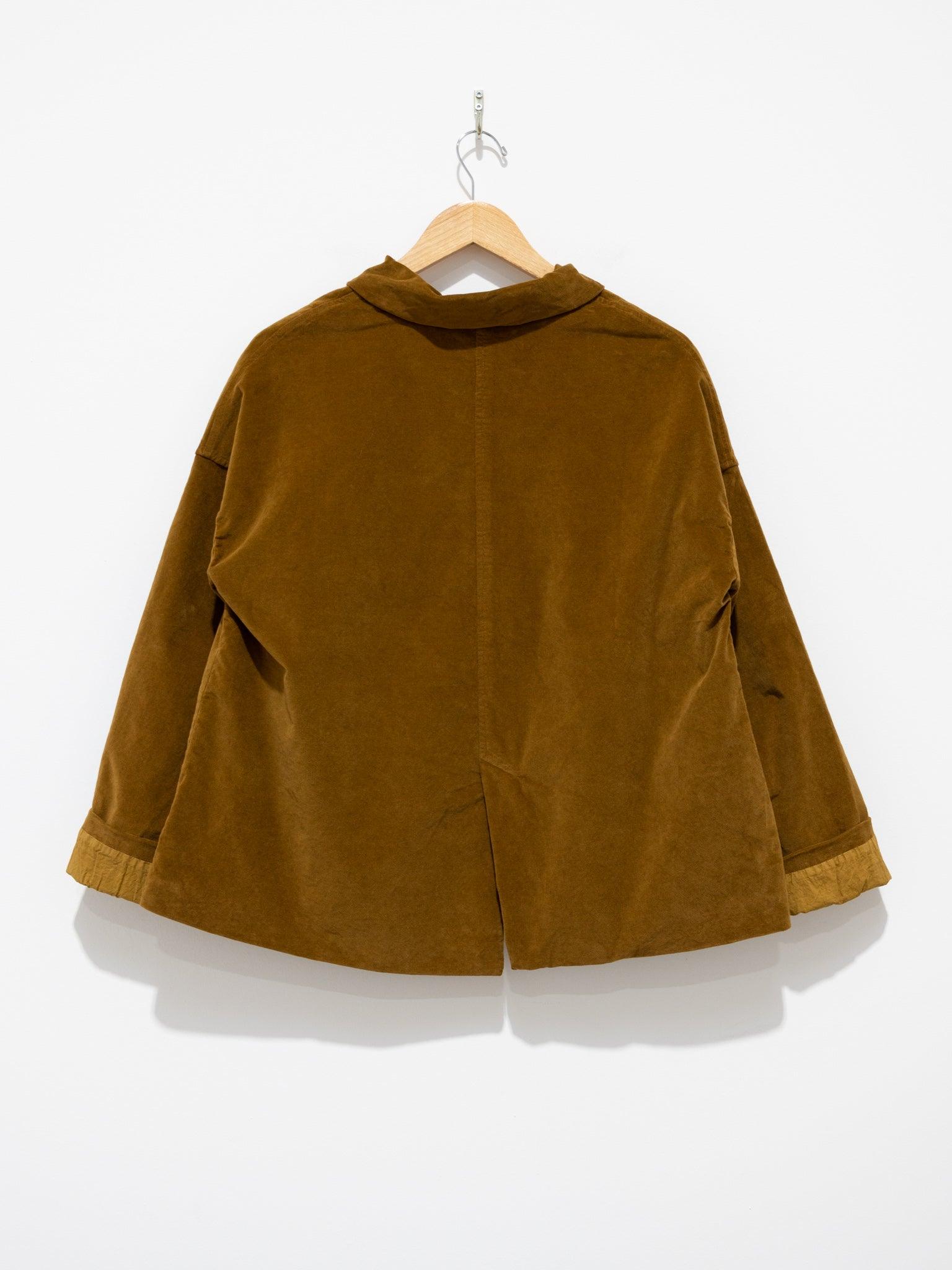 Namu Shop - Album Di Famiglia Velvet Loose Blazer - Cookie