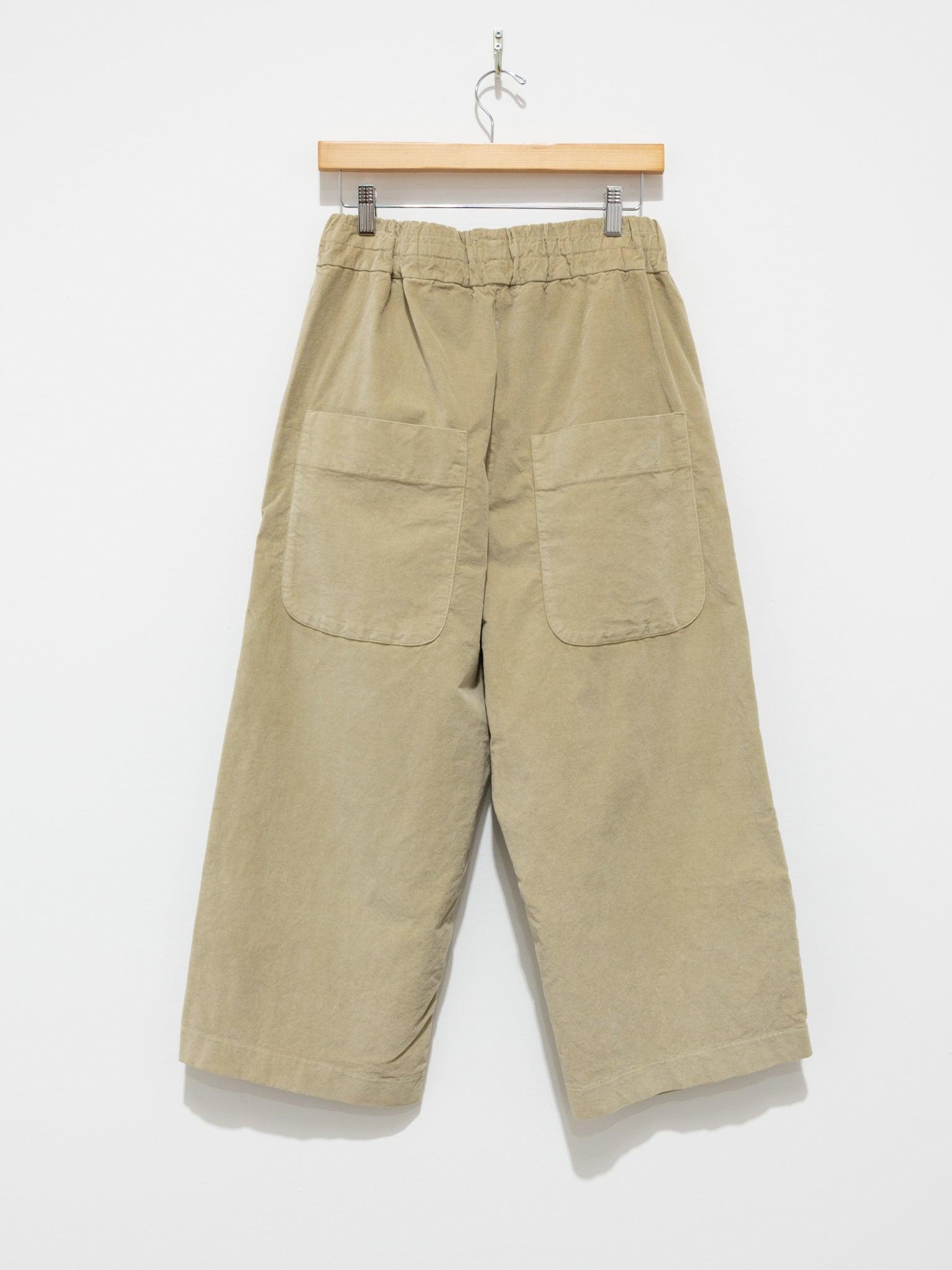 Namu Shop - Album Di Famiglia Velvet W&S Trousers - Beige