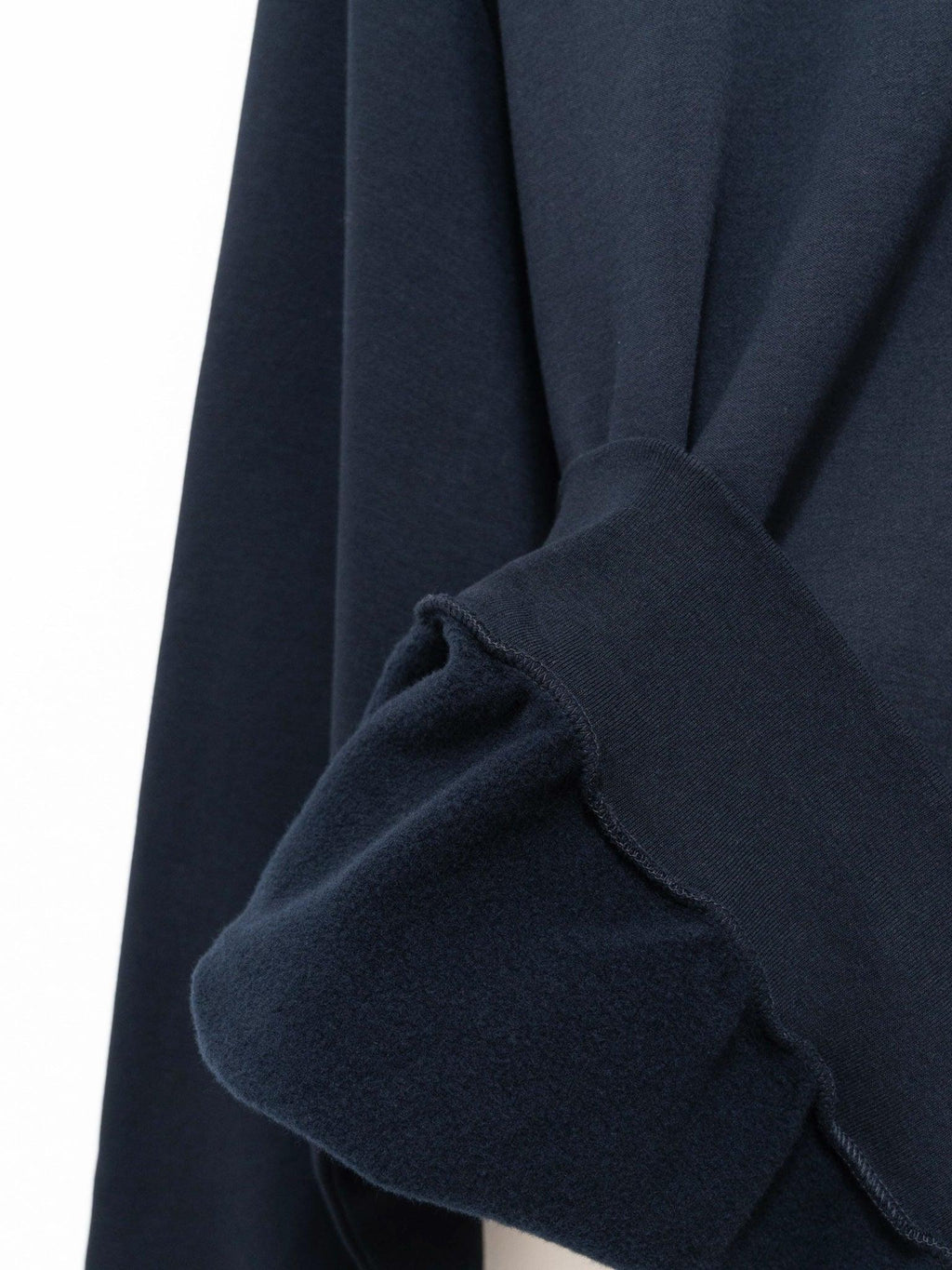 Namu Shop - Auralee Elastic High Gauge Sweat Pullover - Dark Navy