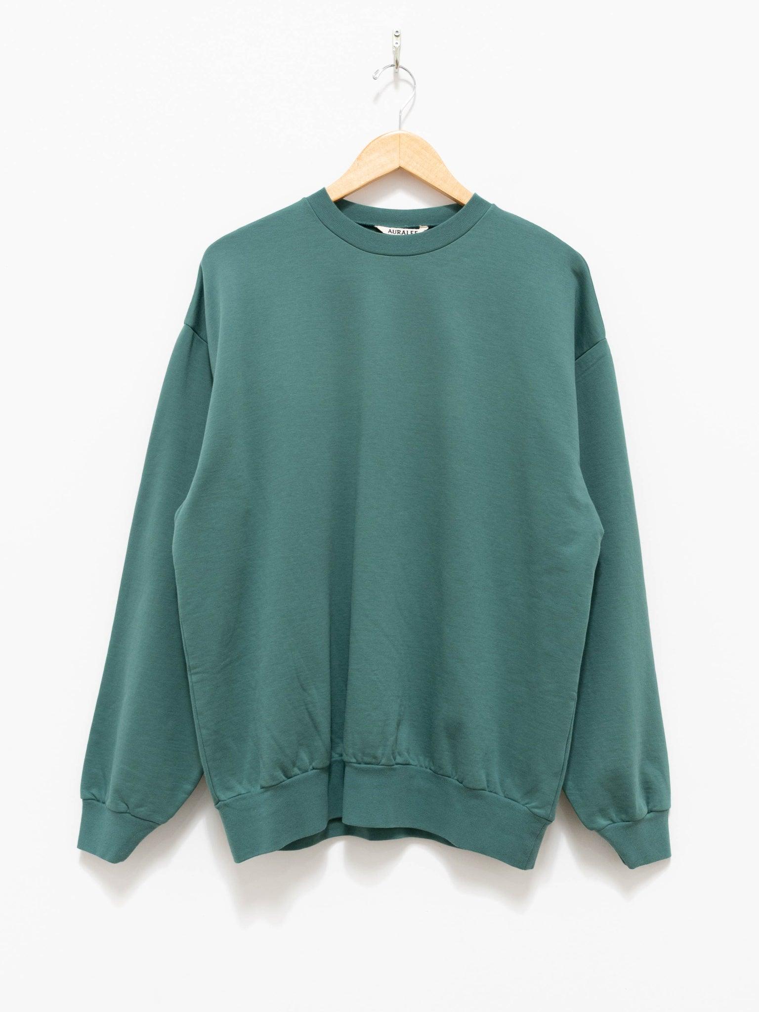 050372○ AURALEE ELASTIC HIGH GAUGE SWEAT-