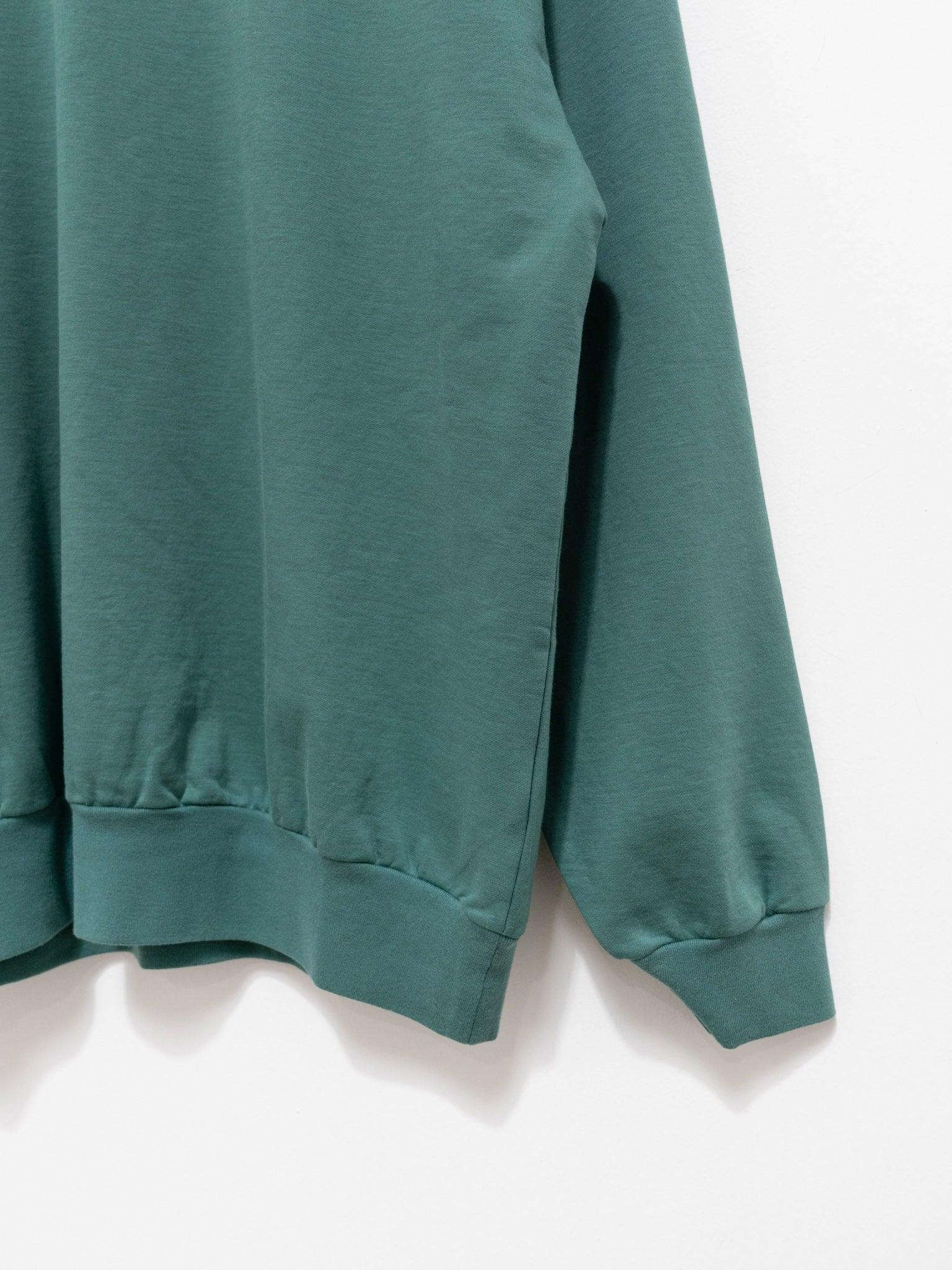 Namu Shop - Auralee Elastic High Gauge Sweat Pullover - Green