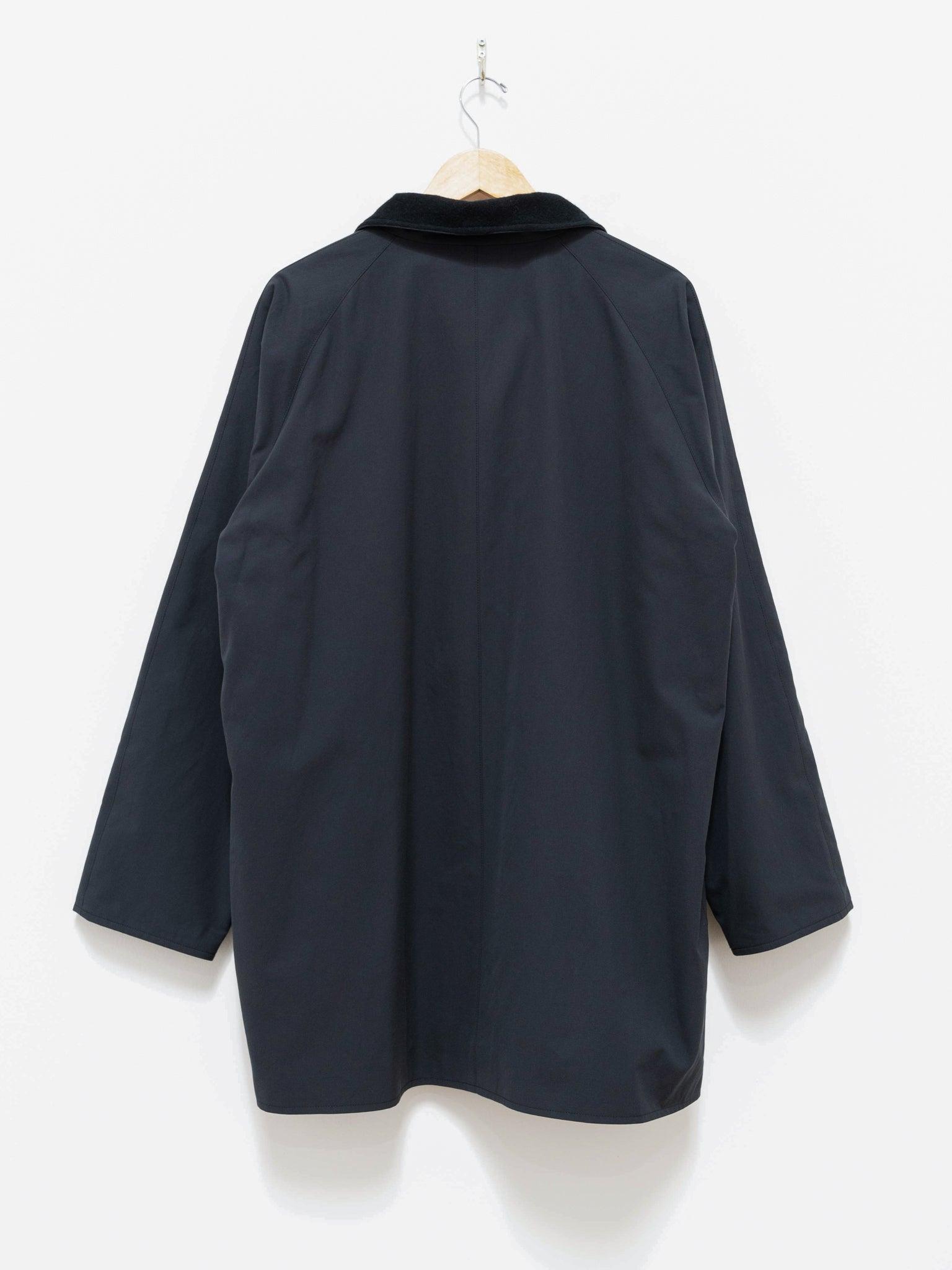 Namu Shop - Auralee Finx Hard Twist Gabardine Blouson Coat - Ink