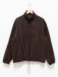 Namu Shop - Auralee Finx Light Corduroy Pullover - Dark Brown