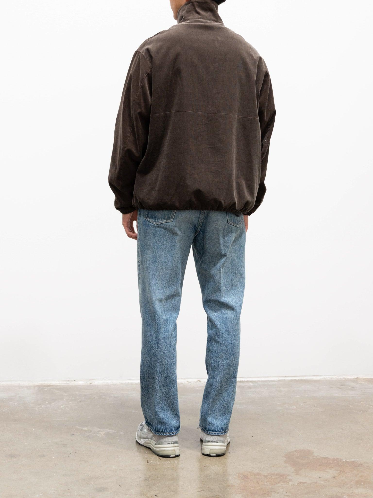 Namu Shop - Auralee Finx Light Corduroy Pullover - Dark Brown