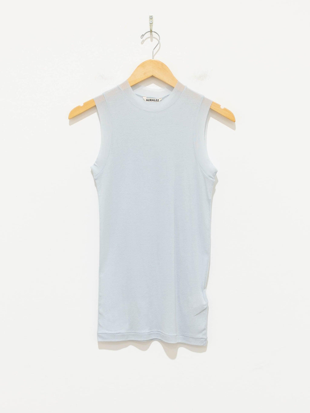 Namu Shop - Auralee Giza Super High Gauge Sheer Rib Tank - Light Blue