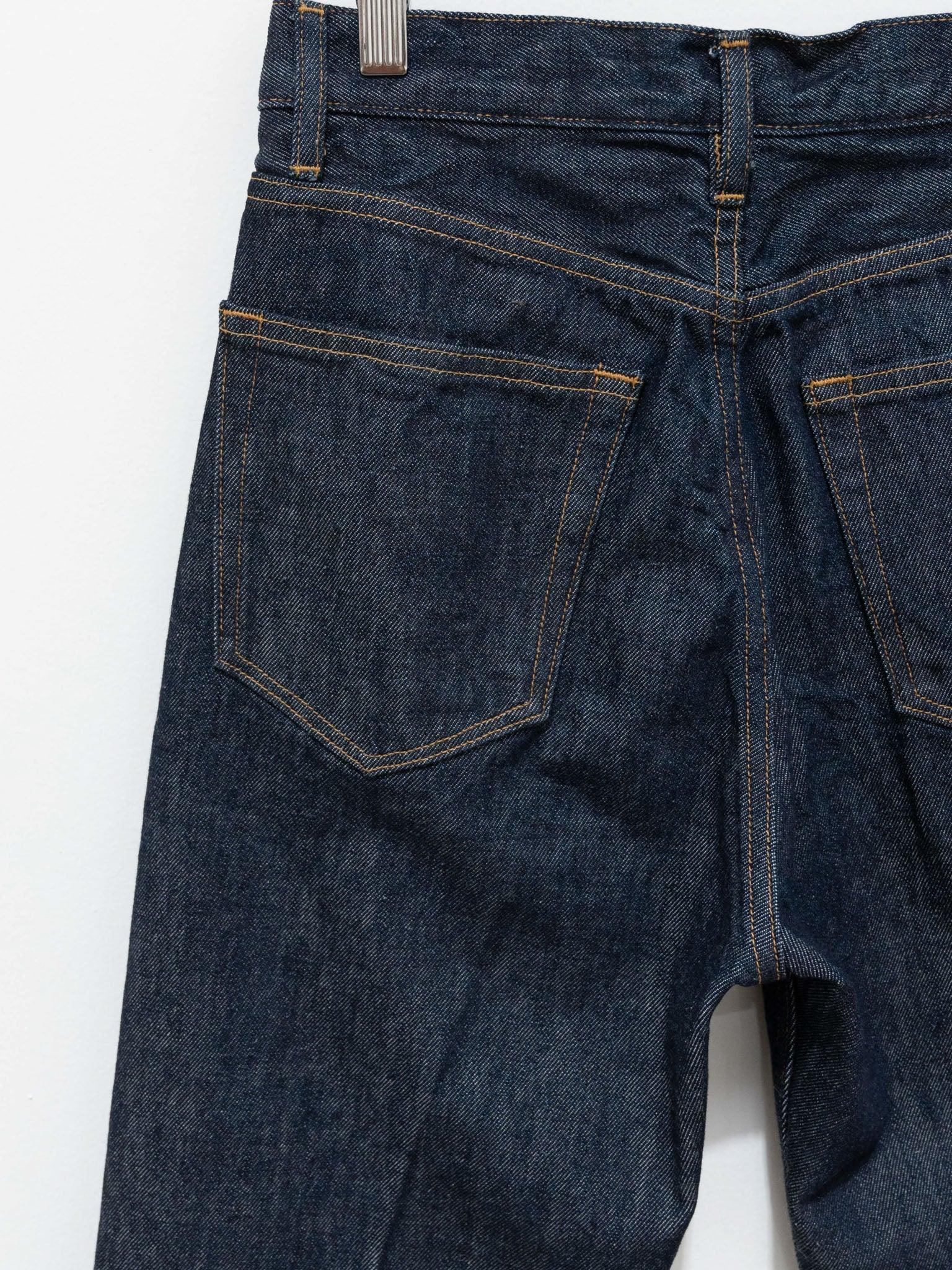 Namu Shop - Auralee Hard Twist Denim 5P Pants - Indigo (Women’s)