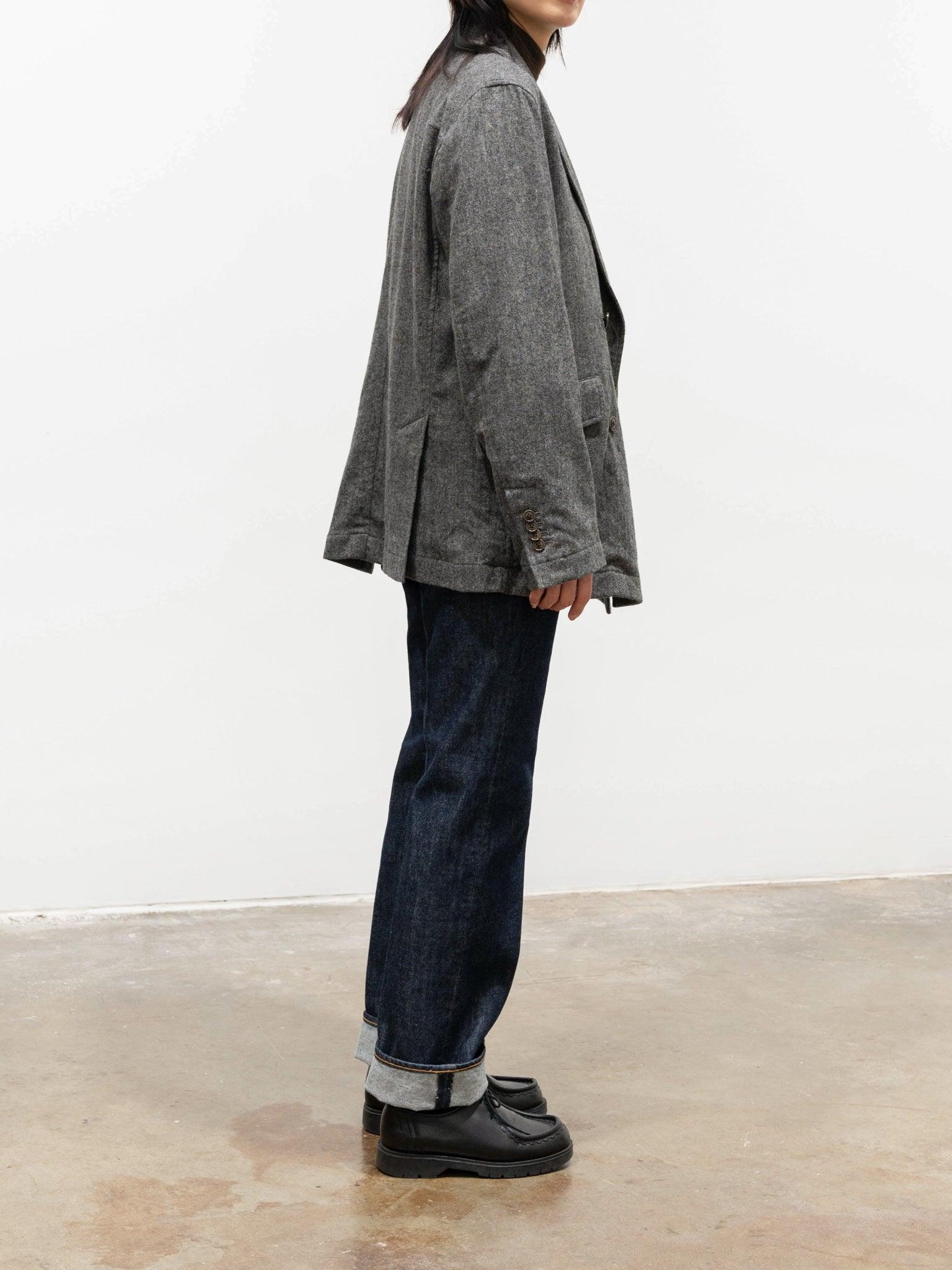 Namu Shop - Auralee Hard Twist Denim 5P Pants - Indigo (Women’s)