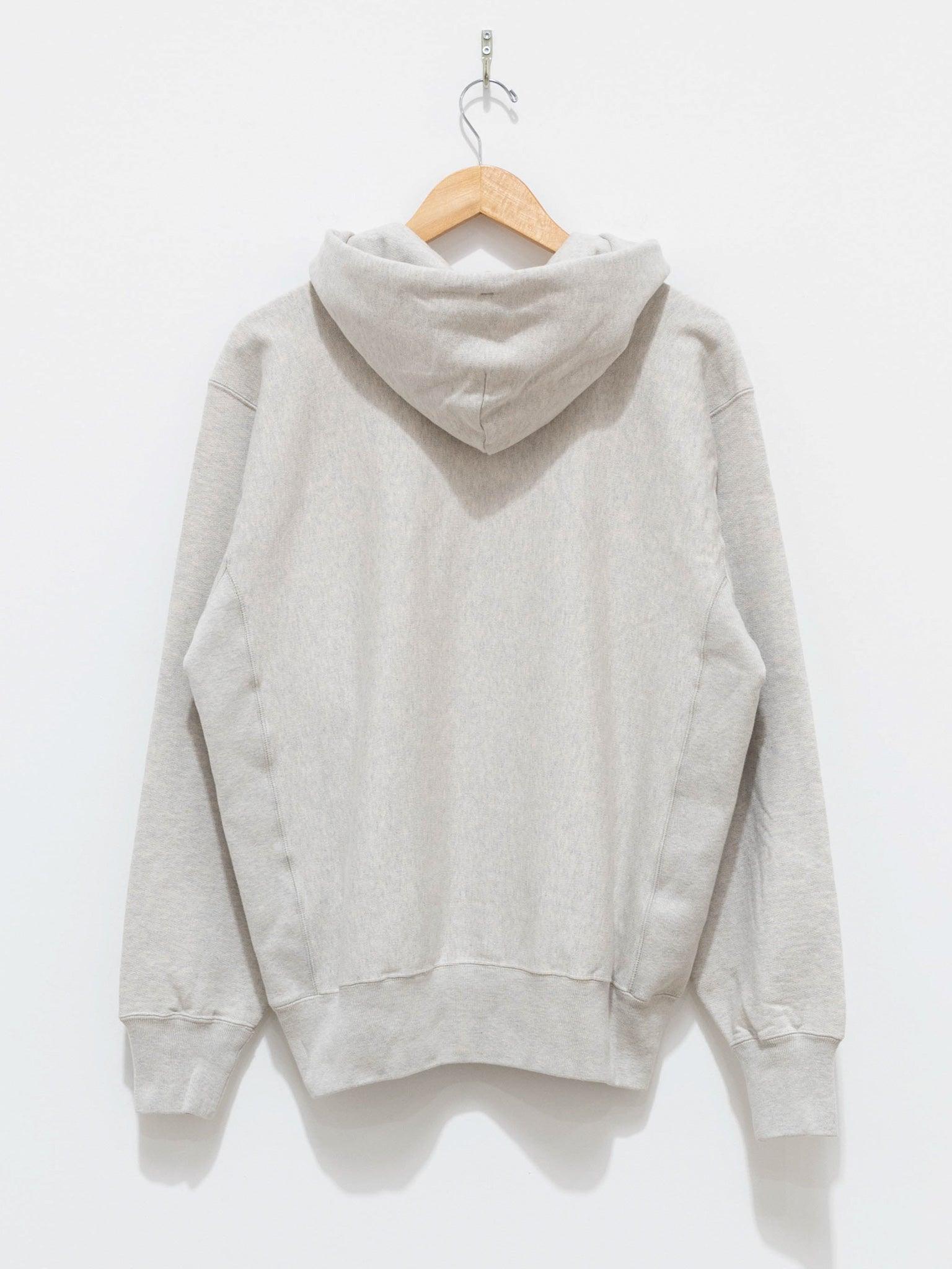 Namu Shop - Auralee High Count Heavy Sweat Pullover Parka - Top Gray