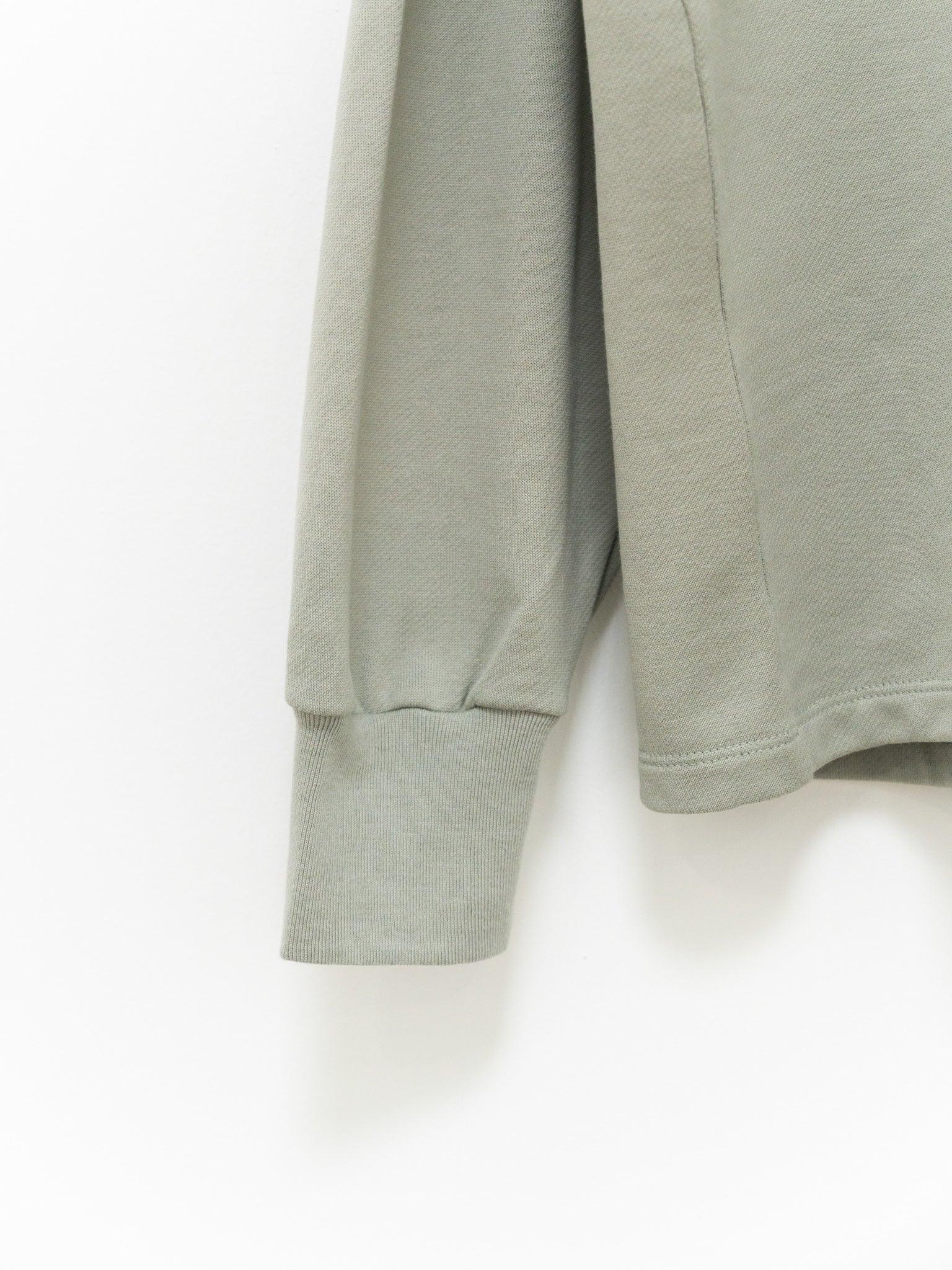 Namu Shop - Auralee Light Flowy Sweat Pullover - Light Green