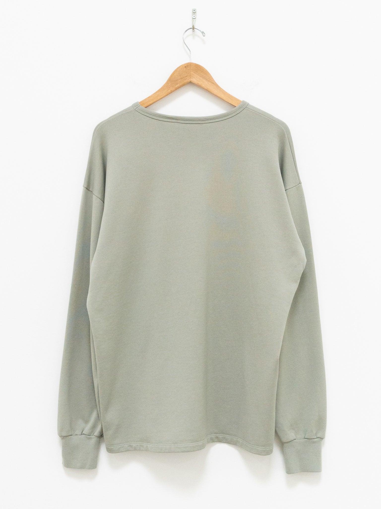 Namu Shop - Auralee Light Flowy Sweat Pullover - Light Green
