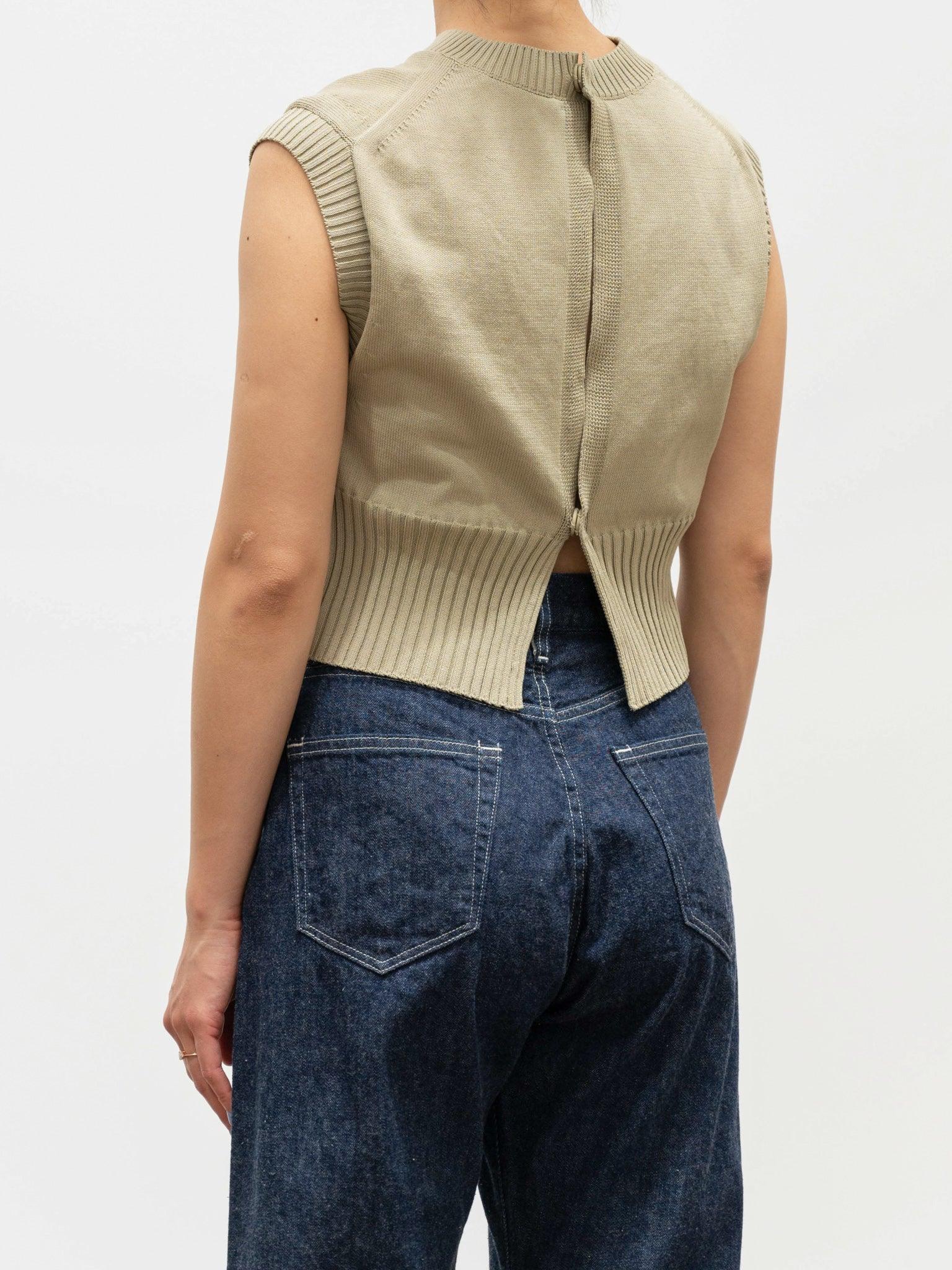 新品本物】 2022 AURALEE ＤＲＹ ＣＯＴＴＯＮ ＫＮＩＴ ＶＥＳＴ