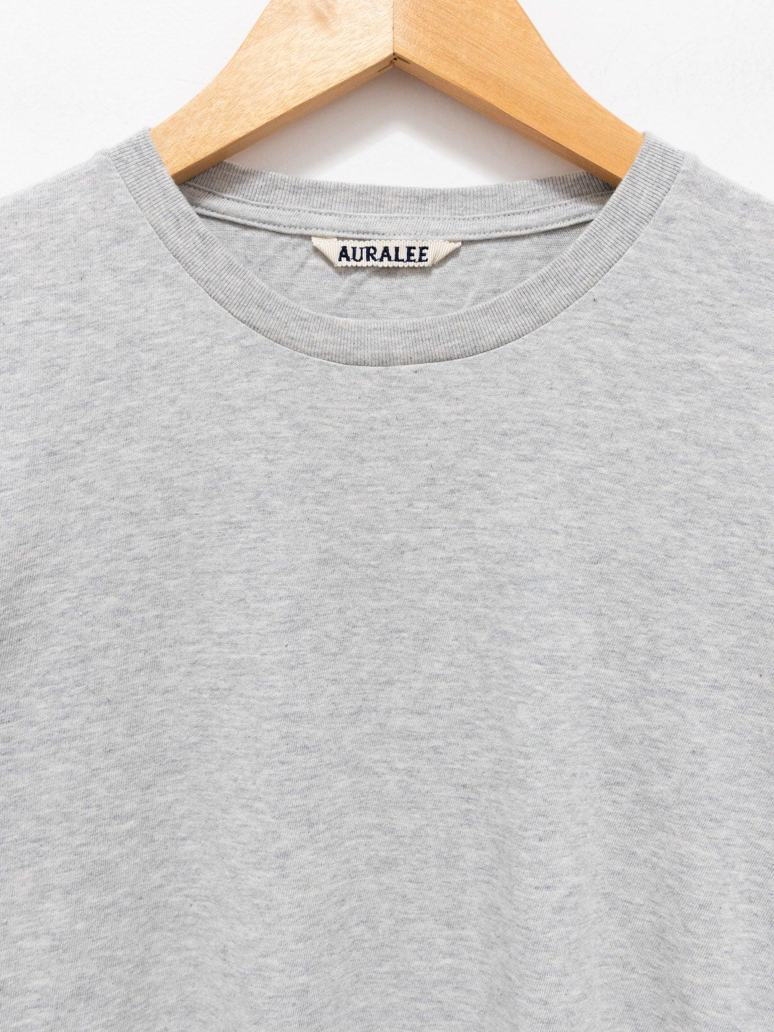 Namu Shop - Auralee Seamless L/S Tee - Heather Gray