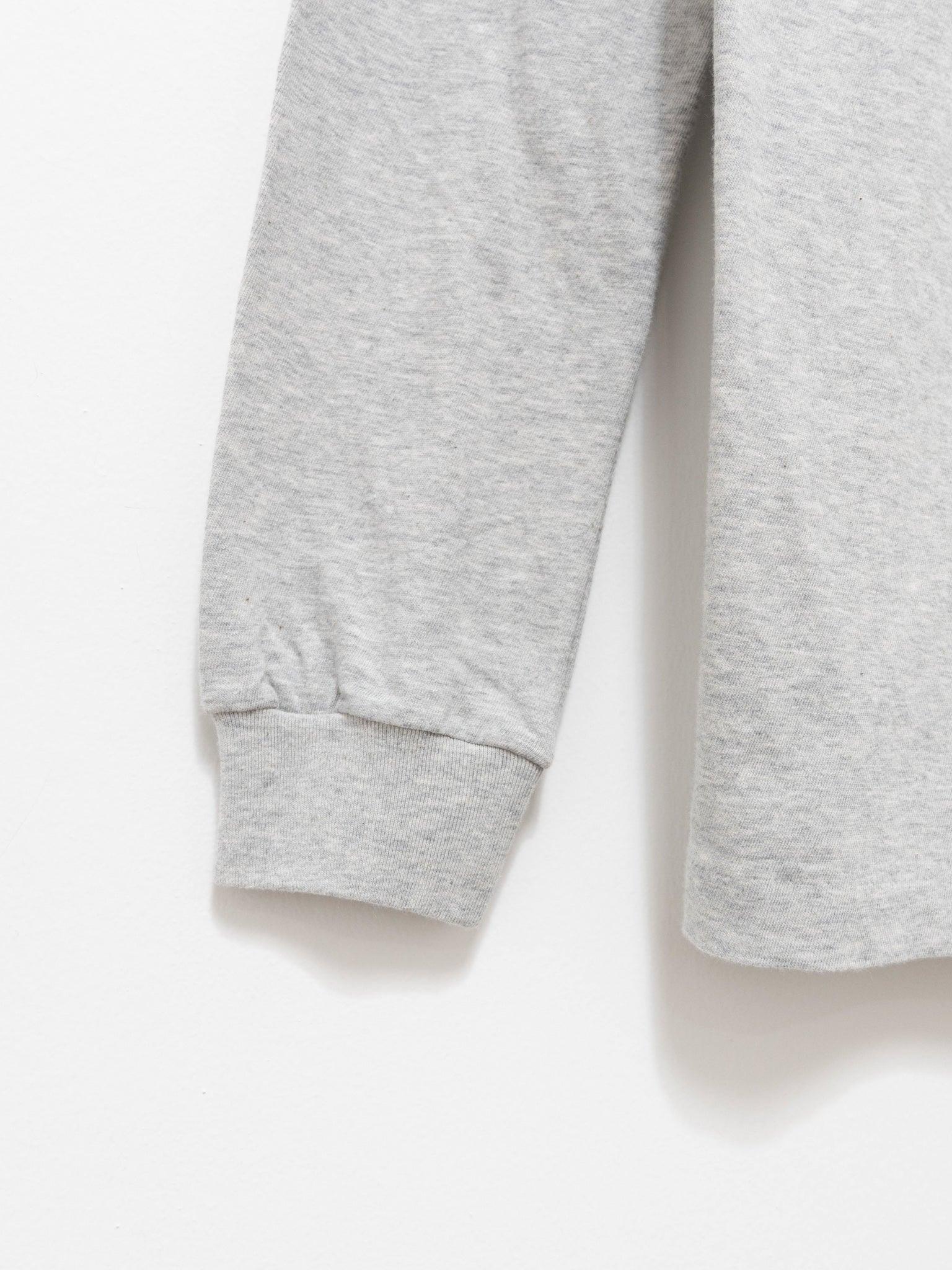 Namu Shop - Auralee Seamless L/S Tee - Heather Gray