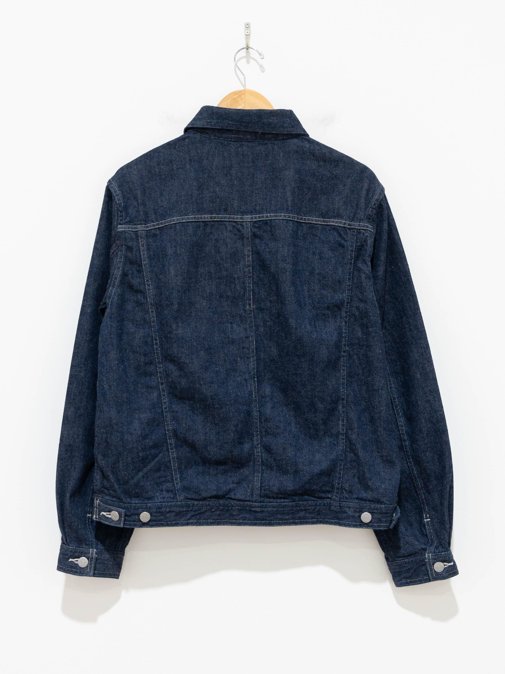 Namu Shop - Auralee Selvedge Light Denim Blouson - Indigo