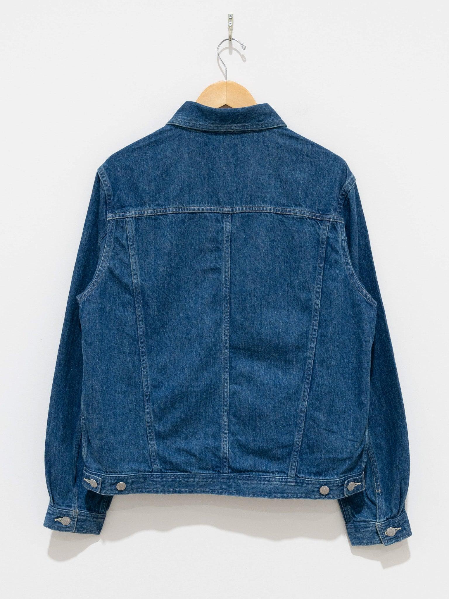Namu Shop - Auralee Selvedge Light Denim Blouson - Light Indigo (Men’s)