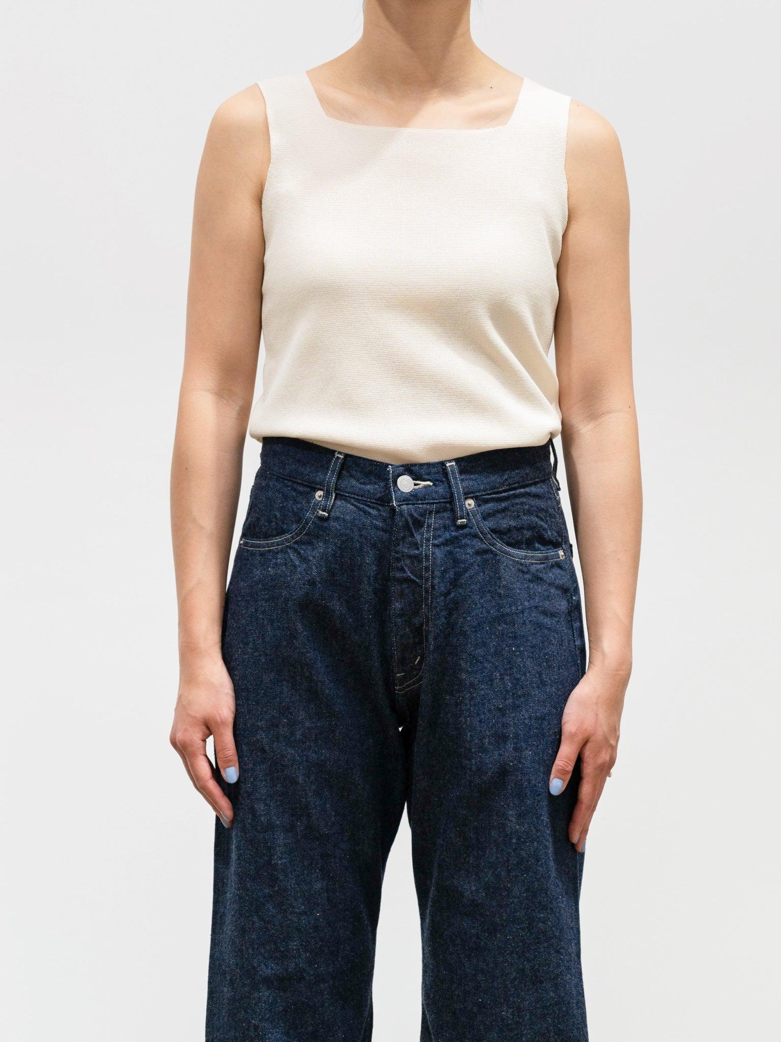 Namu Shop - Auralee Selvedge Light Denim Wide Pants - Indigo