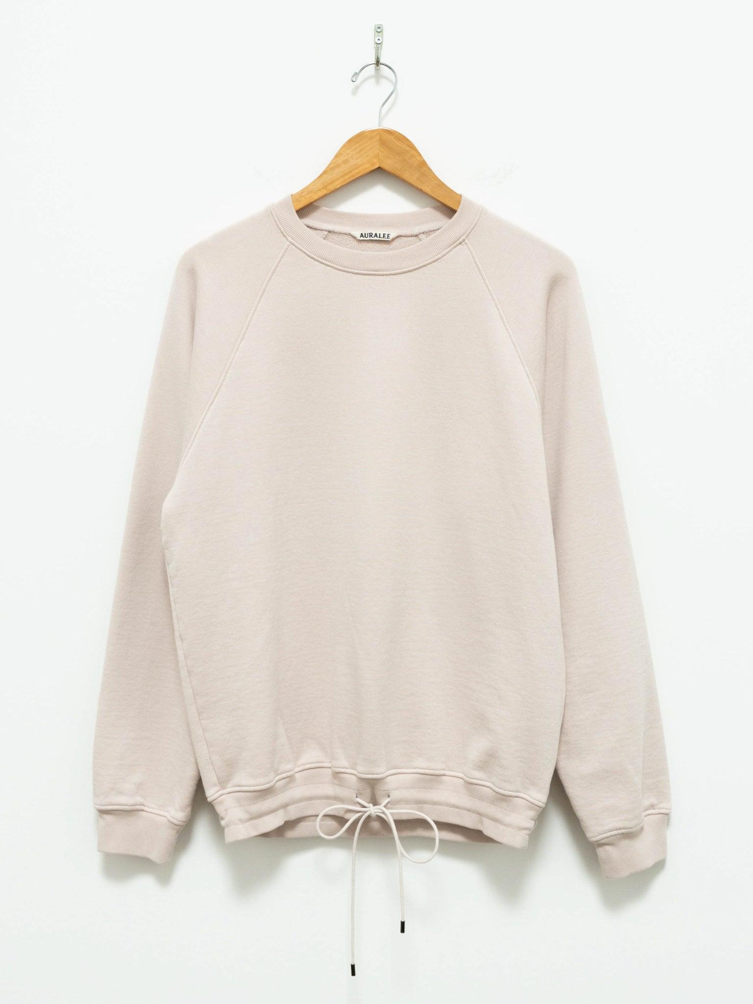 Namu Shop - Auralee Smooth Soft Sweat Pullover - Light Pink