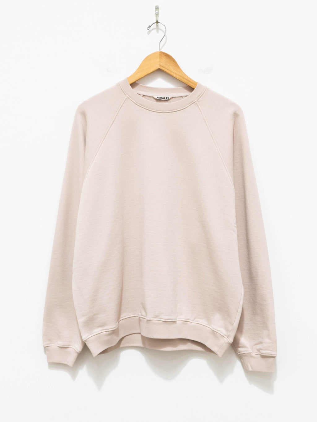 Namu Shop - Auralee Smooth Soft Sweat Pullover - Light Pink