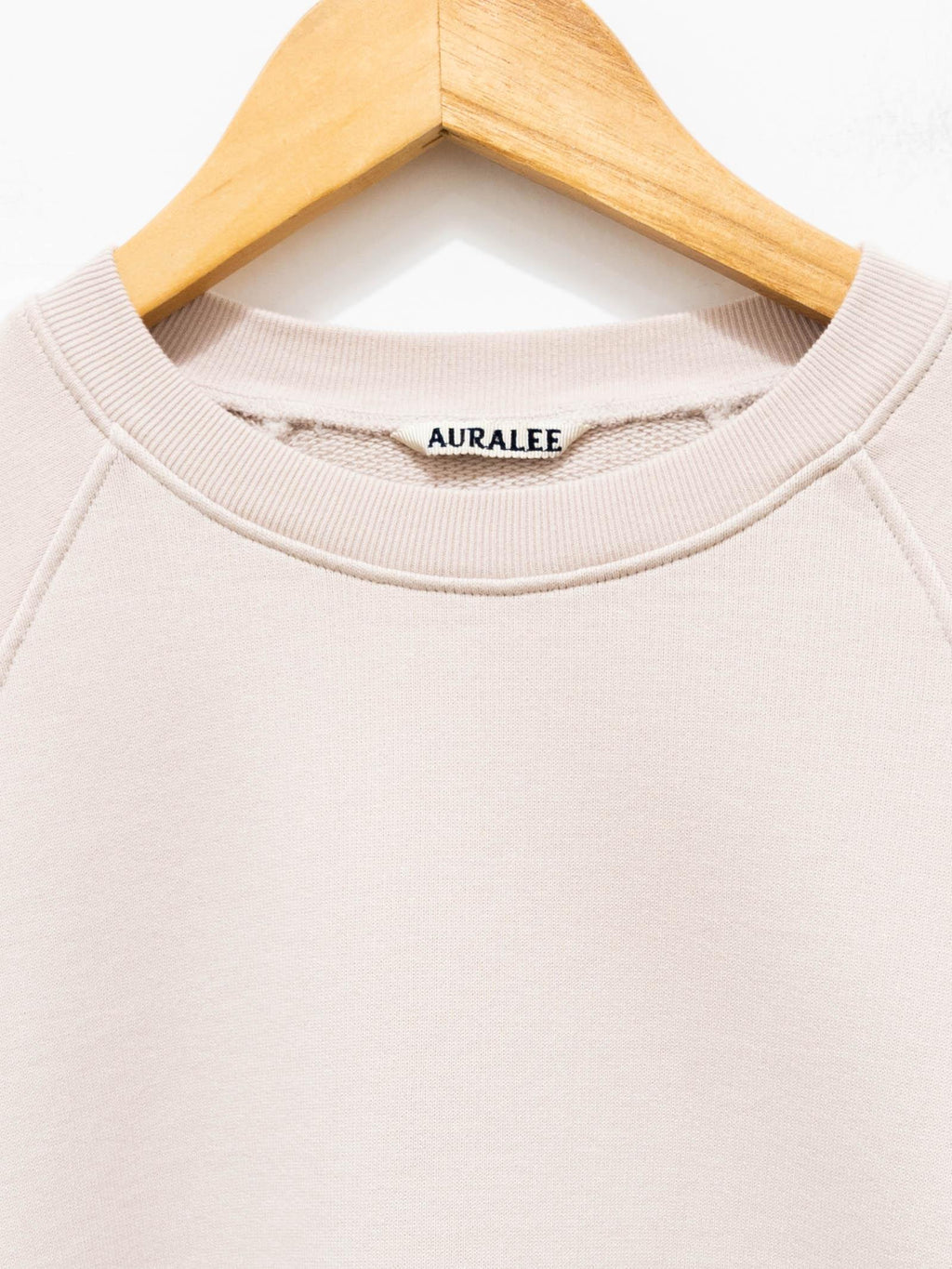Namu Shop - Auralee Smooth Soft Sweat Pullover - Light Pink
