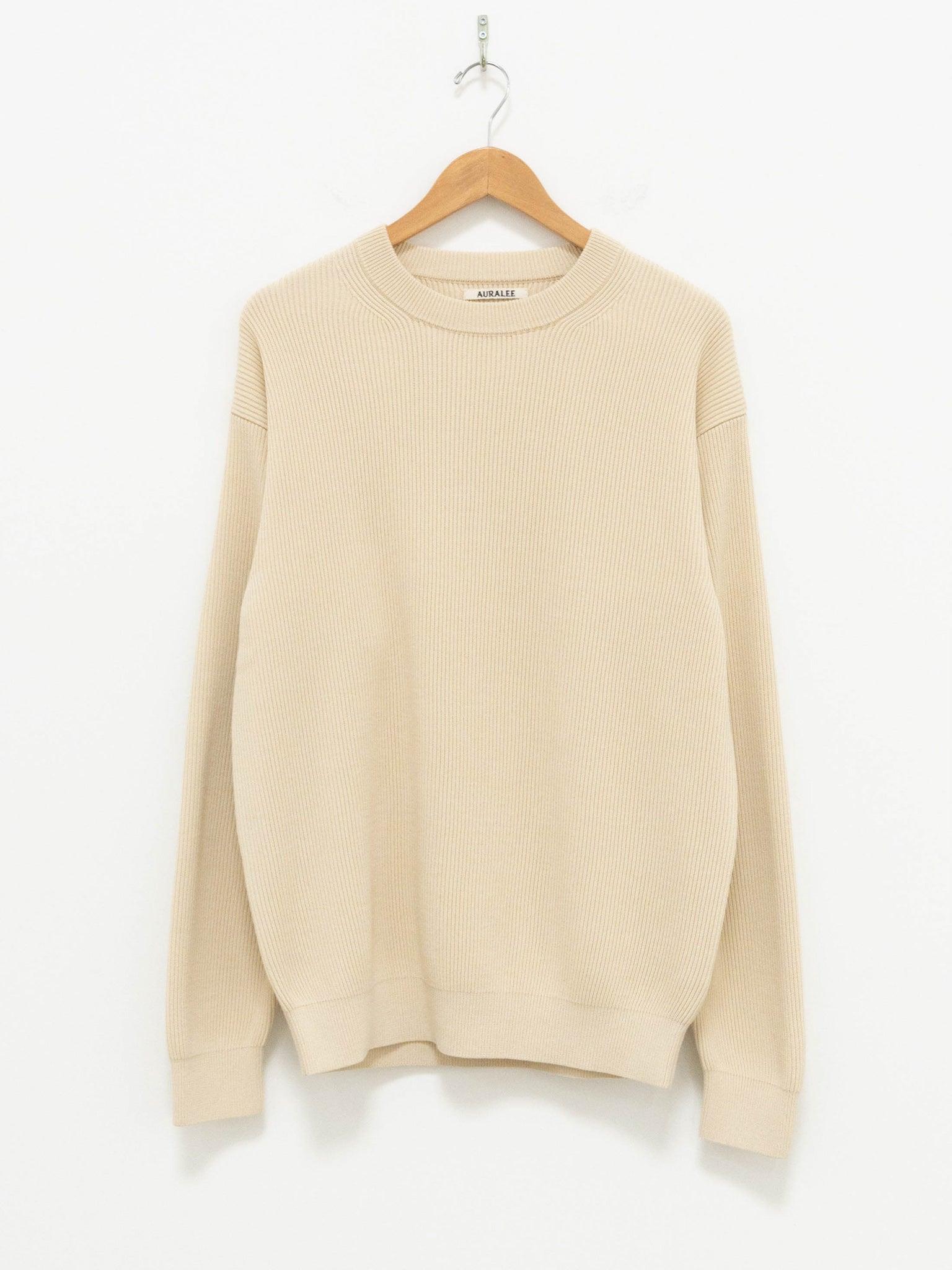 Super Hard Twist Rib Knit - Ivory