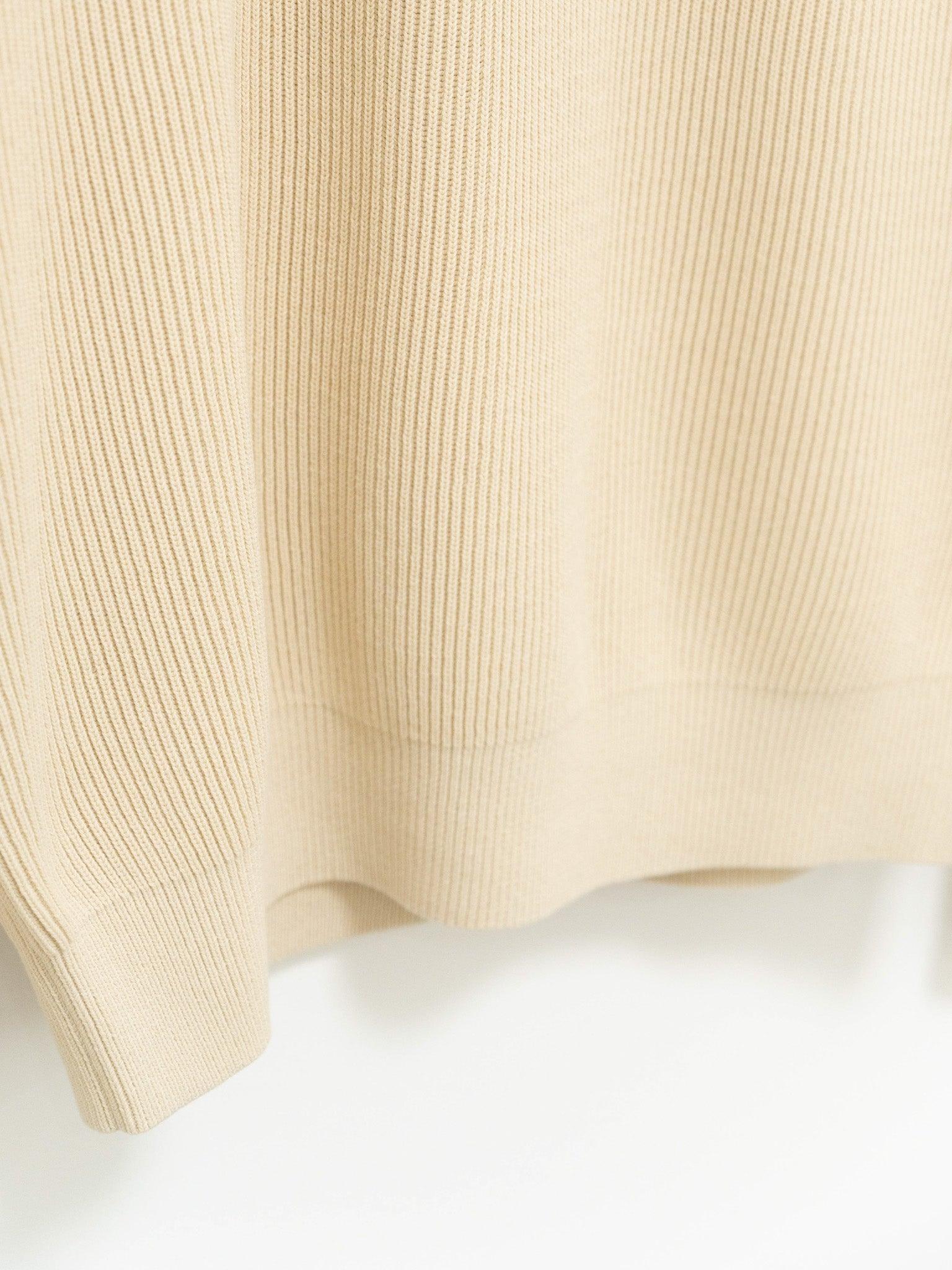 Namu Shop - Auralee Super Hard Twist Rib Knit - Ivory Namu Shop - Auralee Super Hard Twist Rib Knit - Ivory