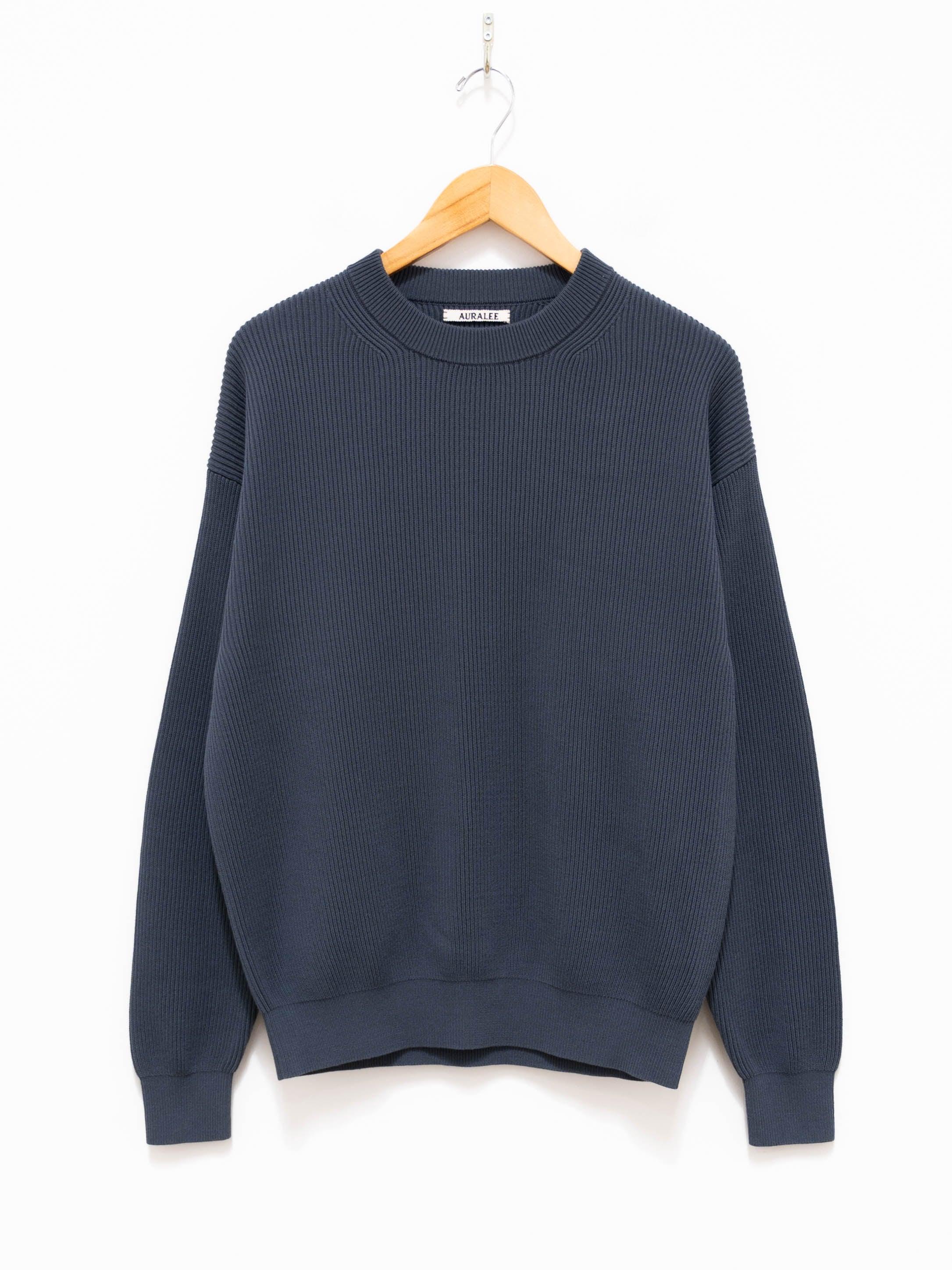 Super Hard Twist Rib Knit (Women’s) - Blue Gray