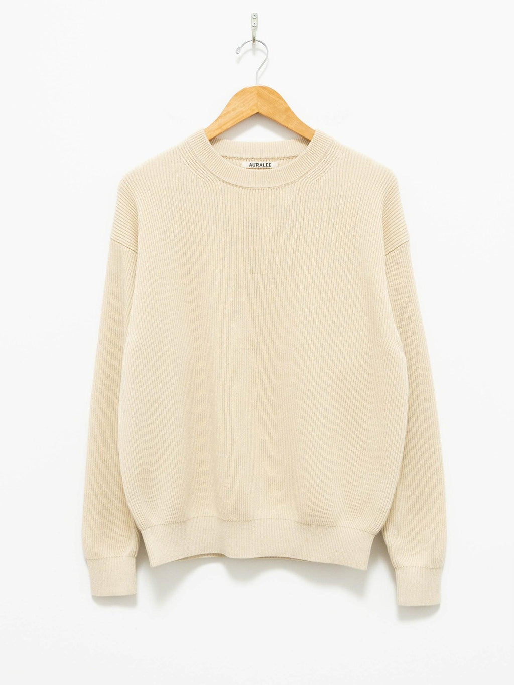 Namu Shop - Auralee Super Hard Twist Rib Knit (Women’s) - Ivory