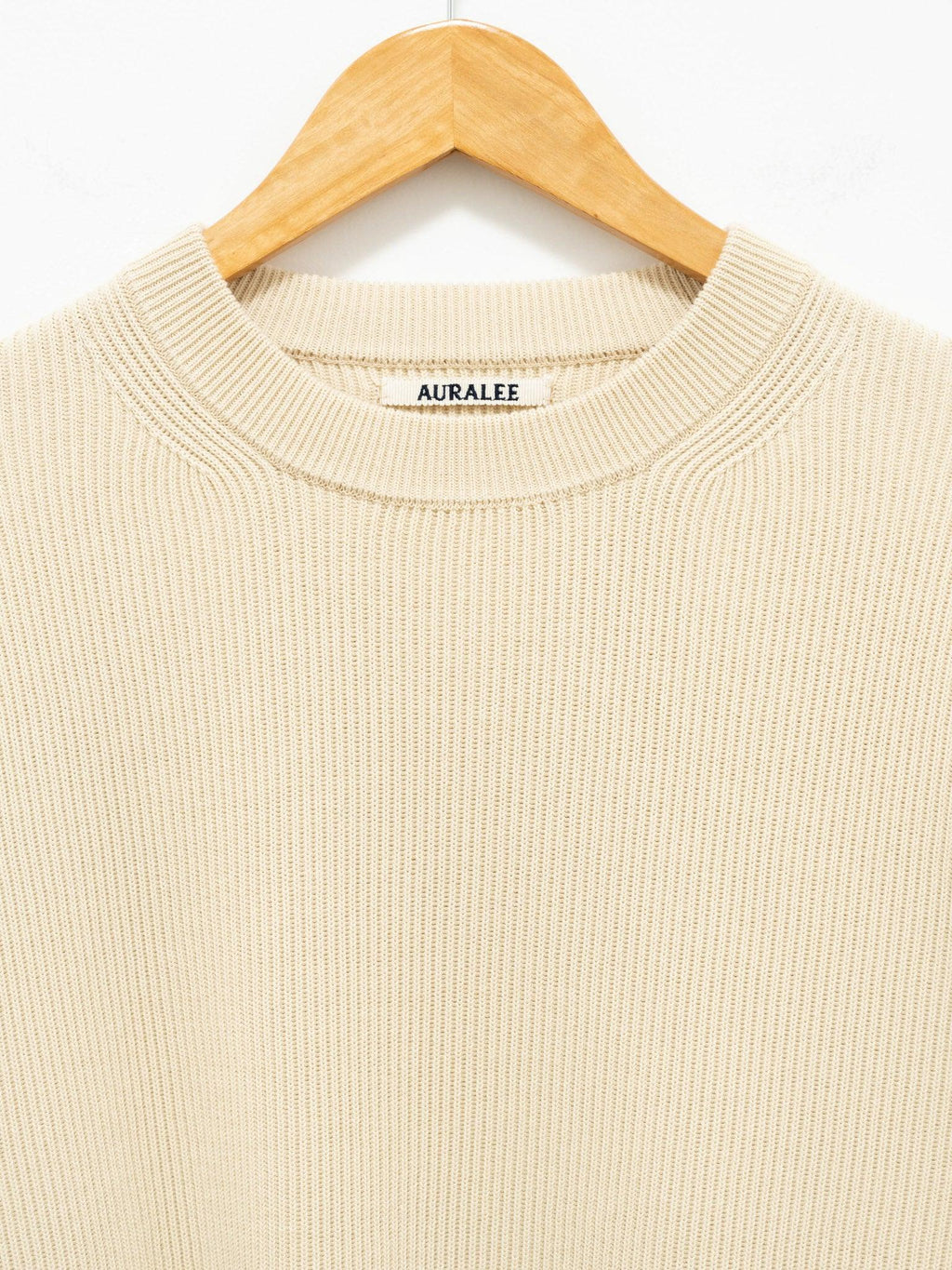 Namu Shop - Auralee Super Hard Twist Rib Knit (Women’s) - Ivory