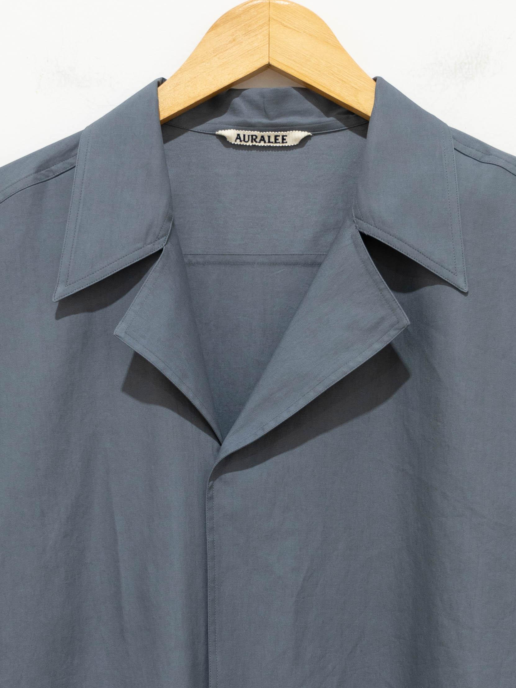 定番好評】 COMOLI - auralee 19ss WASHED FINX TWILL SHIRTSの通販 by