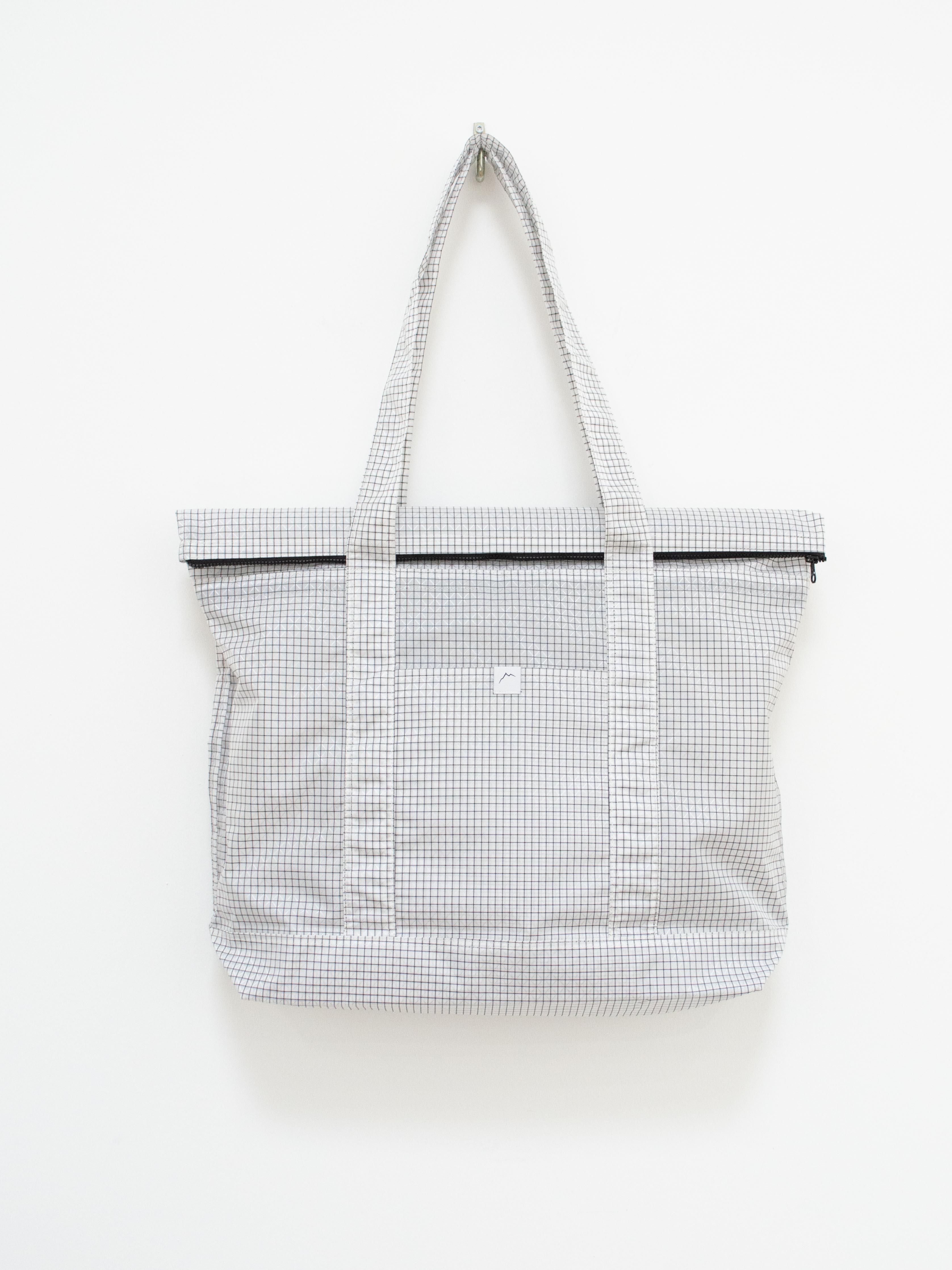 Namu Shop - CAYL Grid Tote - B-Grid White