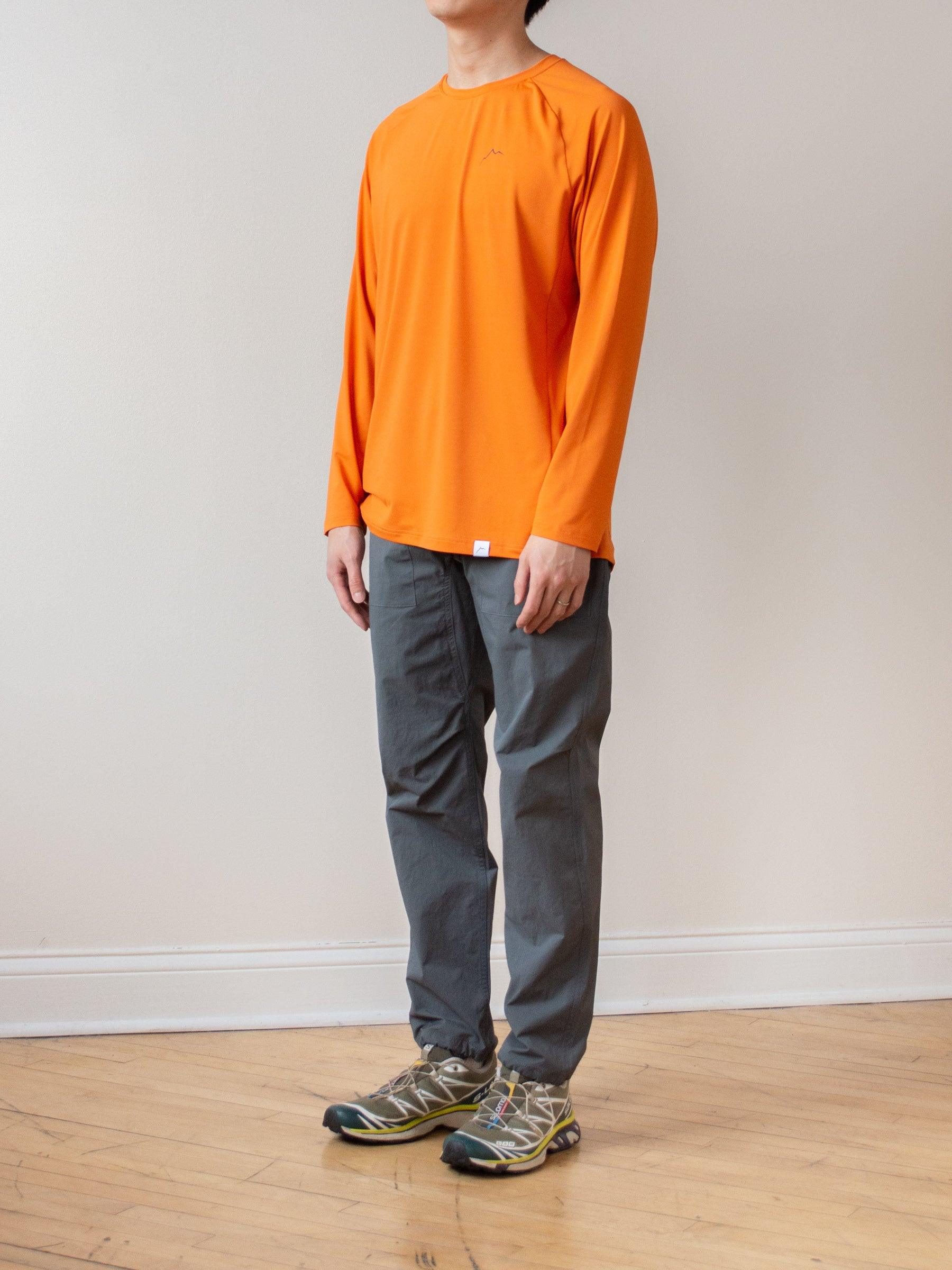 Namu Shop - CAYL Logo Long Sleeve Tee - Orange