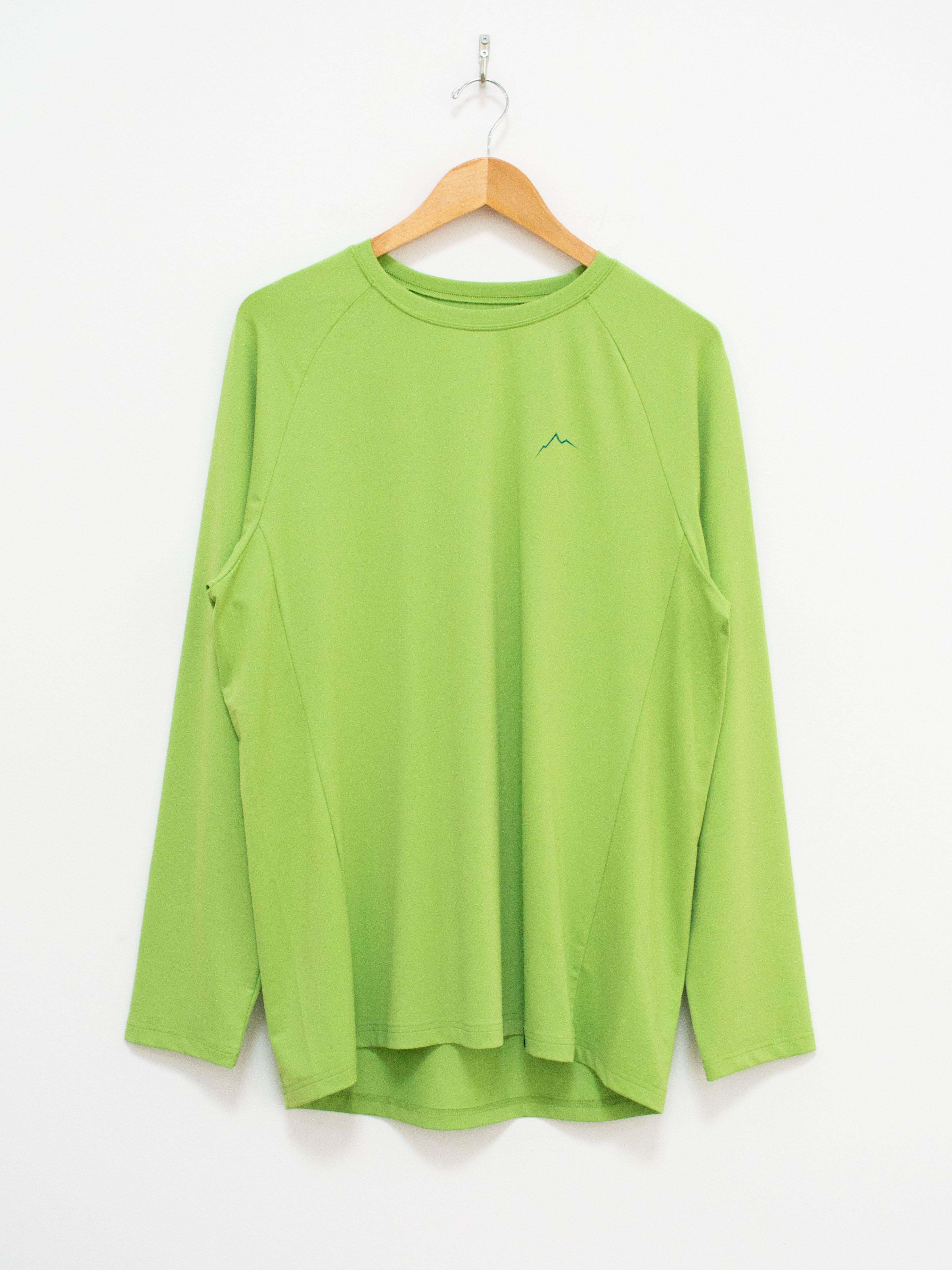 Namu Shop - CAYL Logo Long Sleeve Tee - Yellow Green