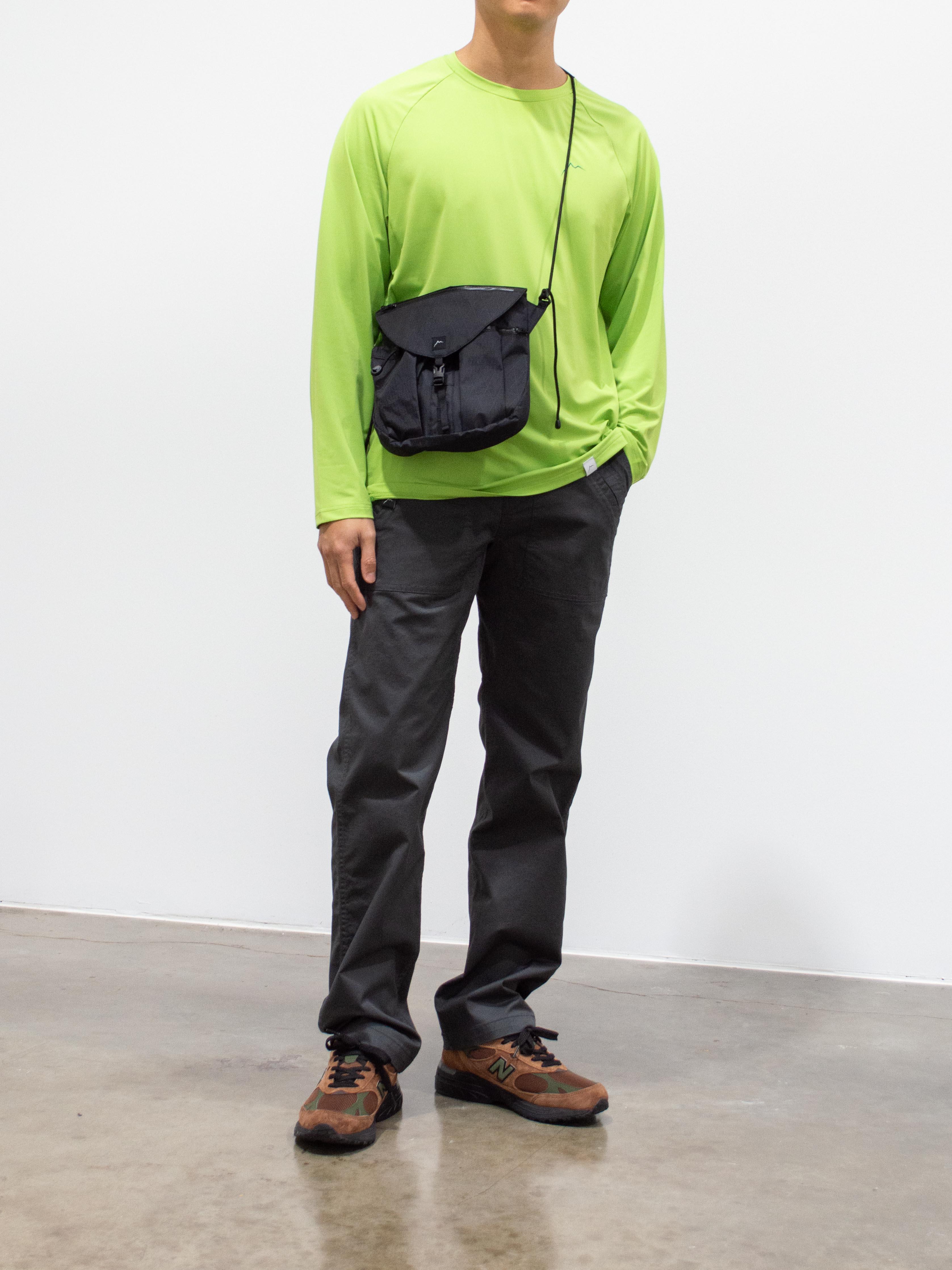 Namu Shop - CAYL Logo Long Sleeve Tee - Yellow Green