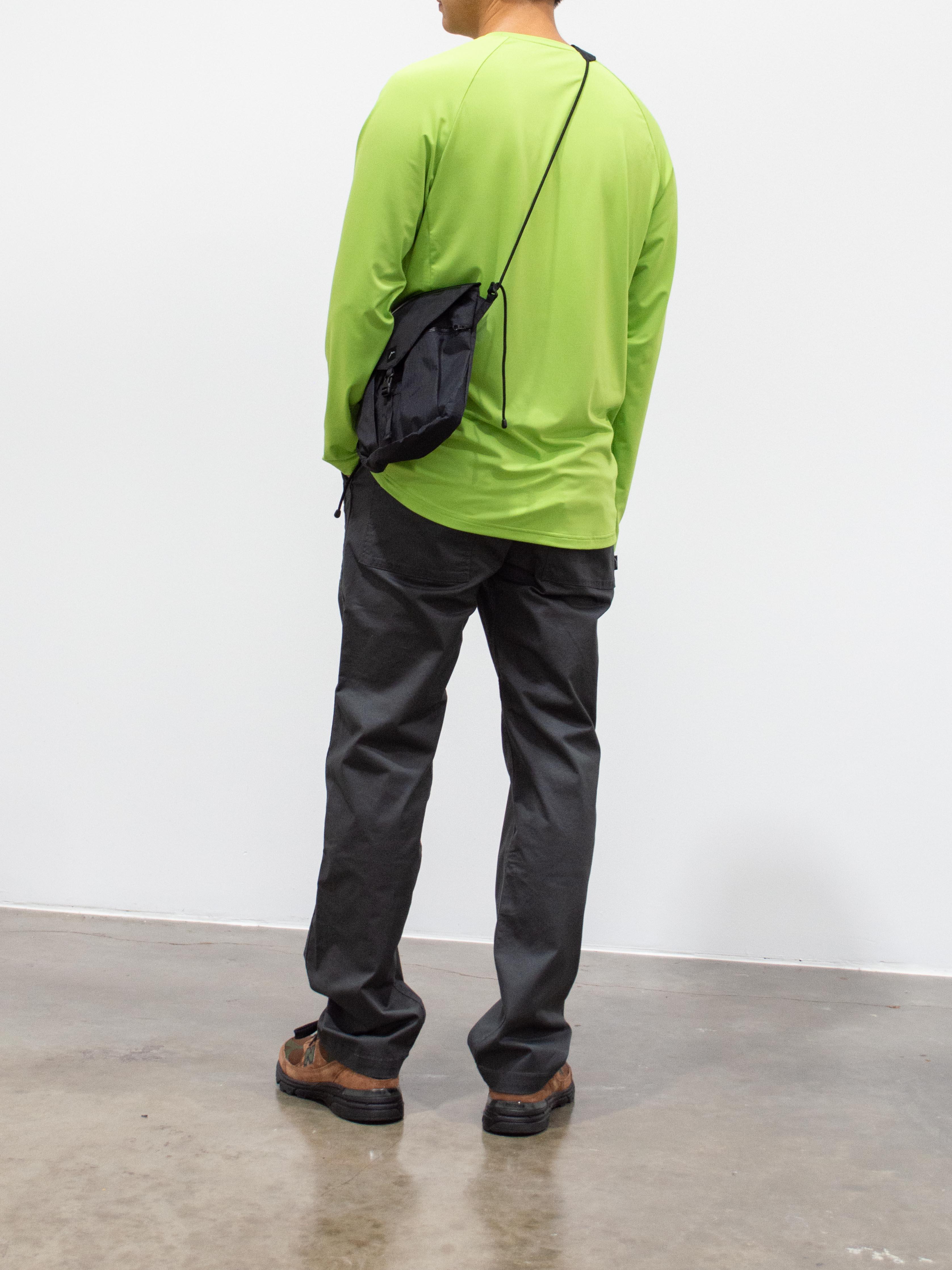 Namu Shop - CAYL Logo Long Sleeve Tee - Yellow Green