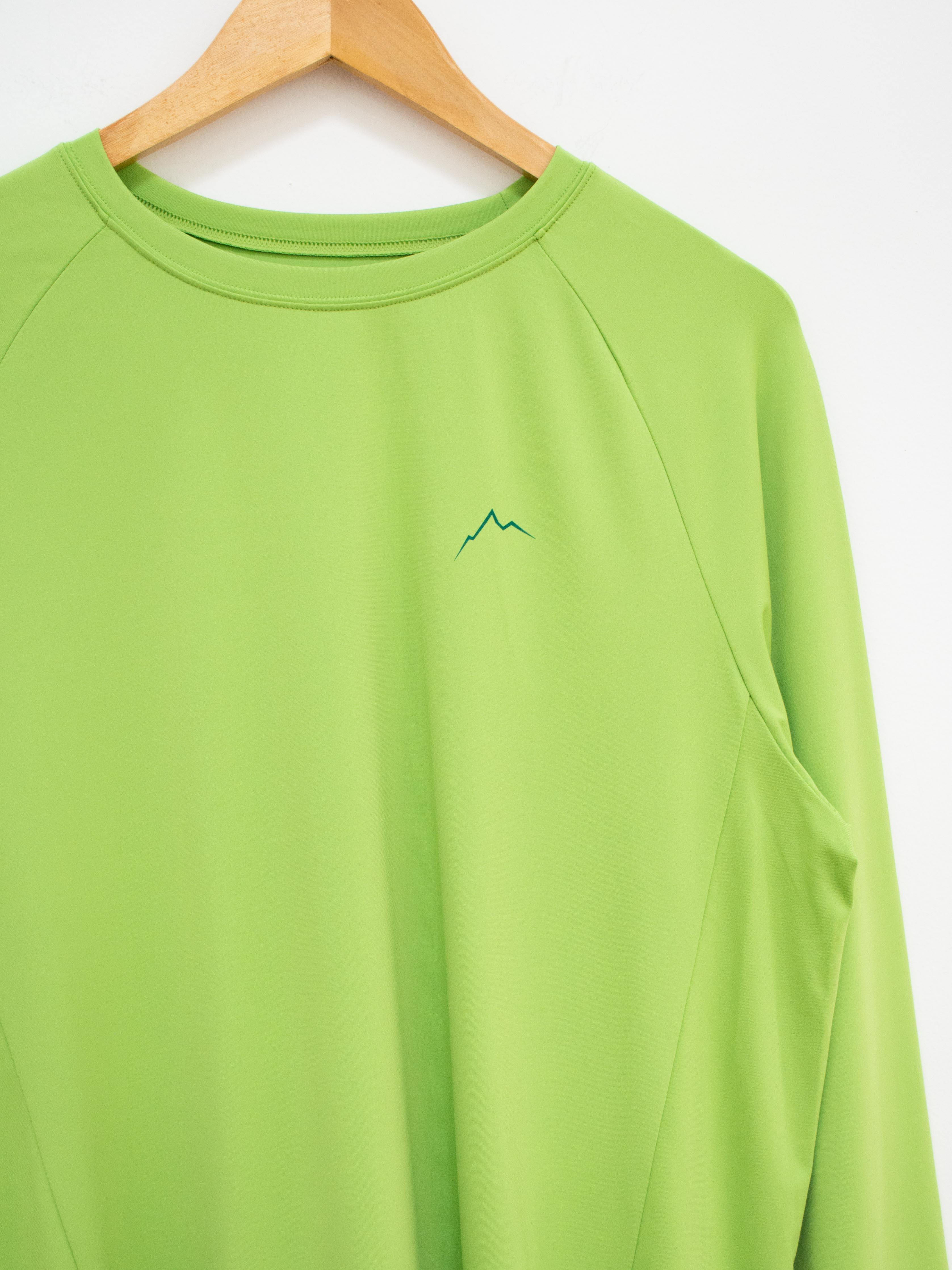Namu Shop - CAYL Logo Long Sleeve Tee - Yellow Green